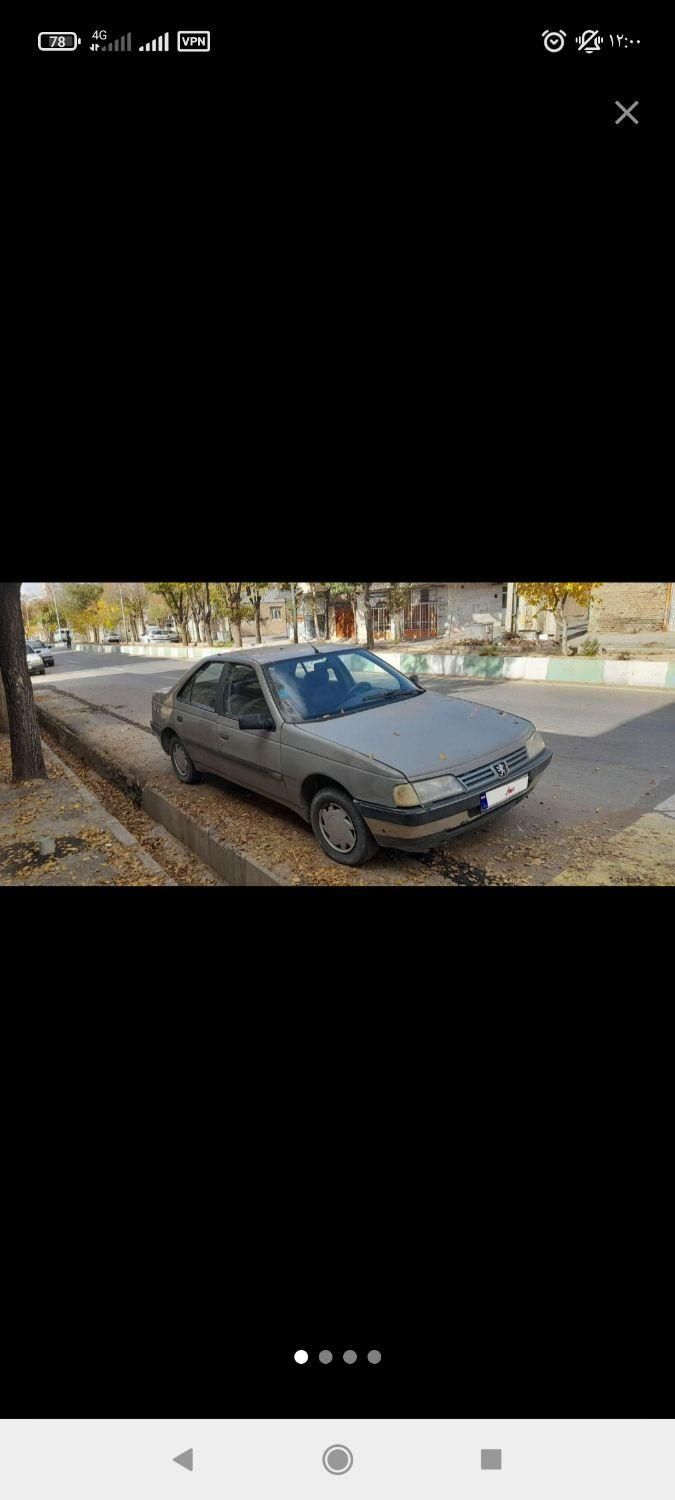 پژو آردی دوگانه سوز CNG - 1382