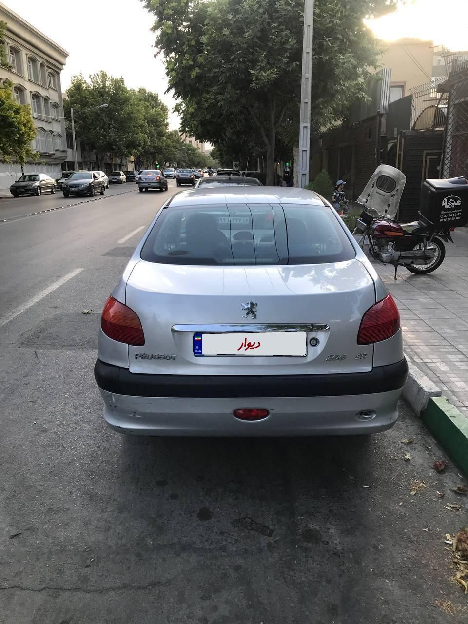 پژو ۲۰۶ صندوق دار v8 - 1386