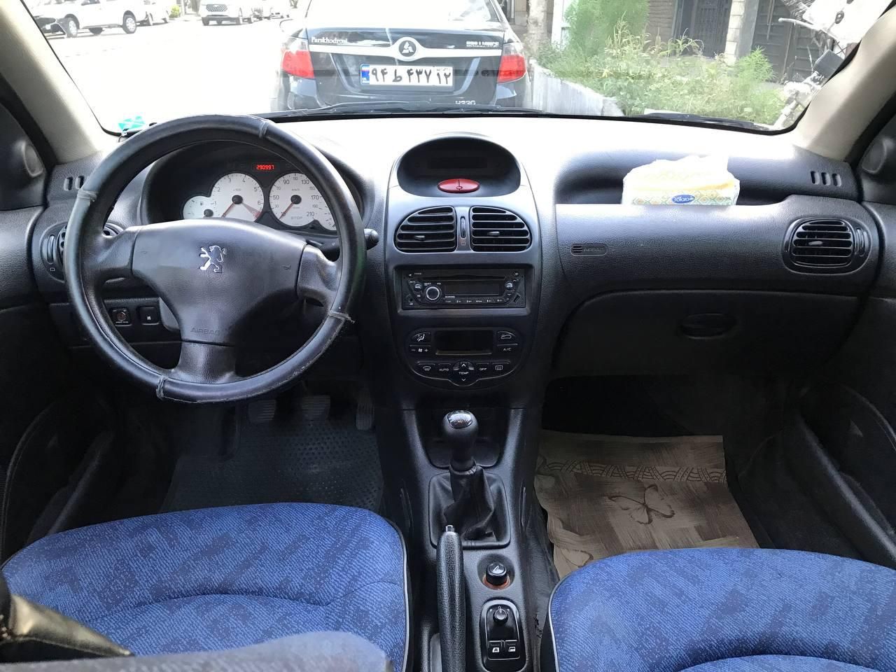 پژو ۲۰۶ صندوق دار v8 - 1386