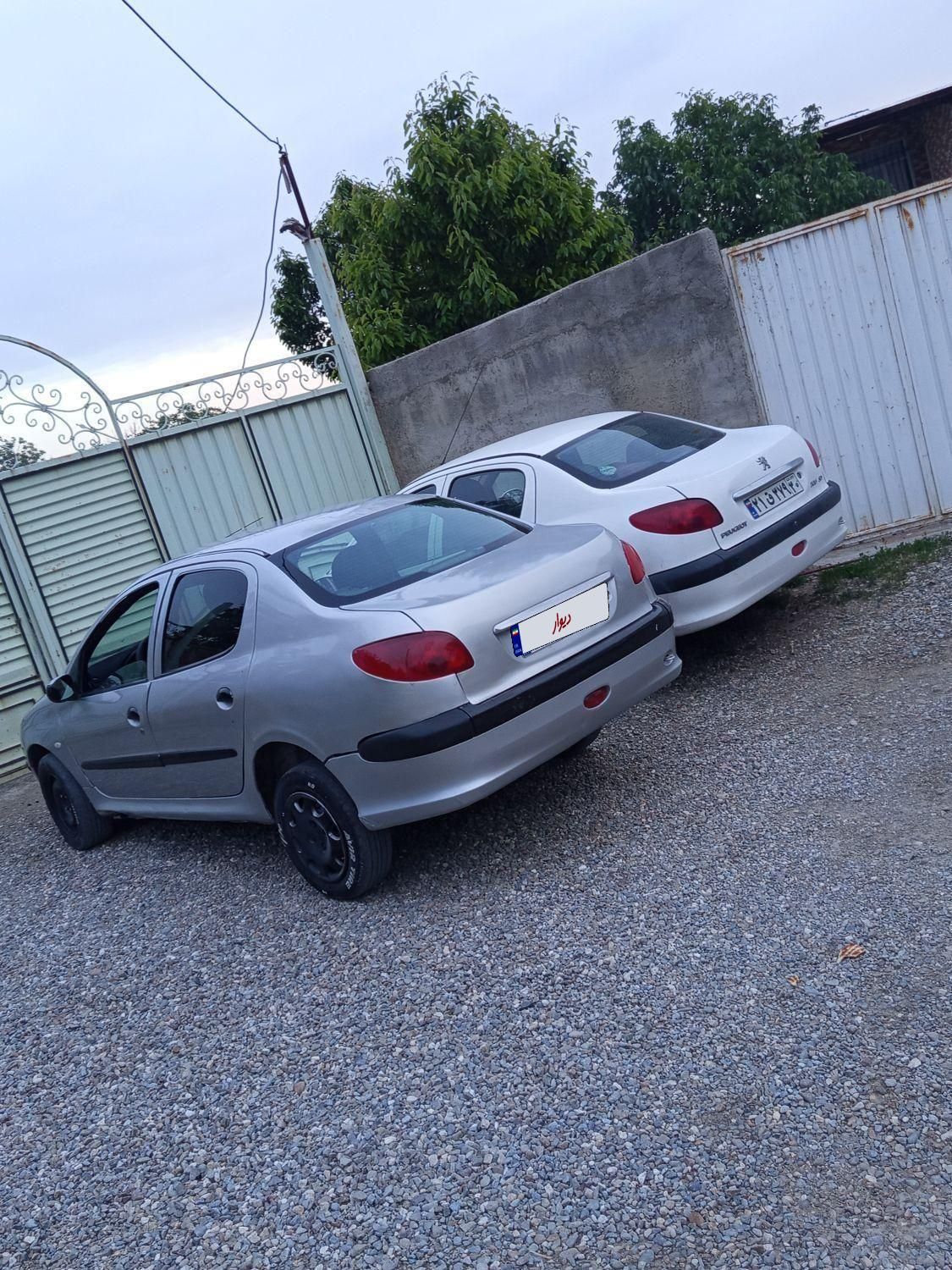 پژو ۲۰۶ صندوق دار v8 - 1385