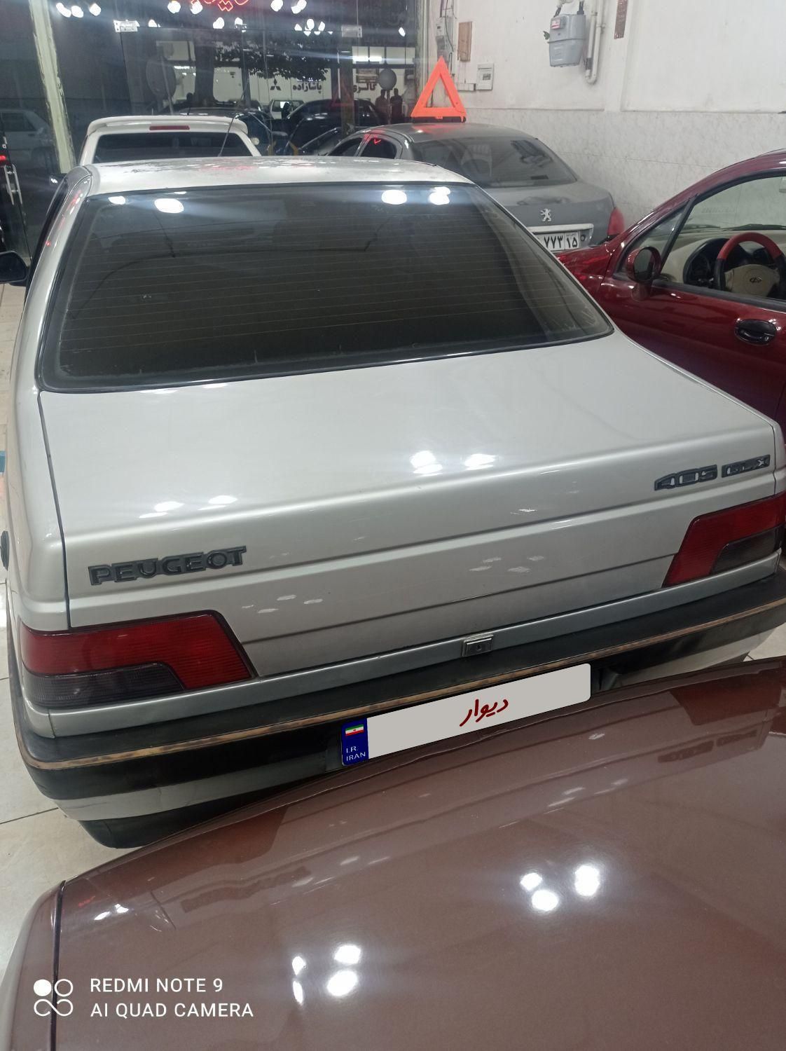 پژو 405 GLX - دوگانه سوز - 1389