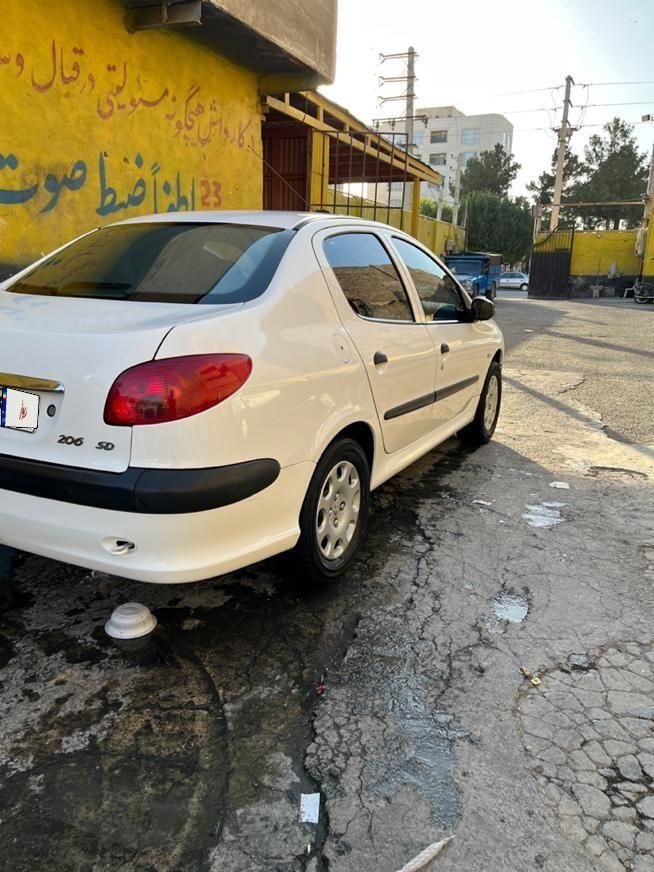 پژو 206 SD v8 - 1396