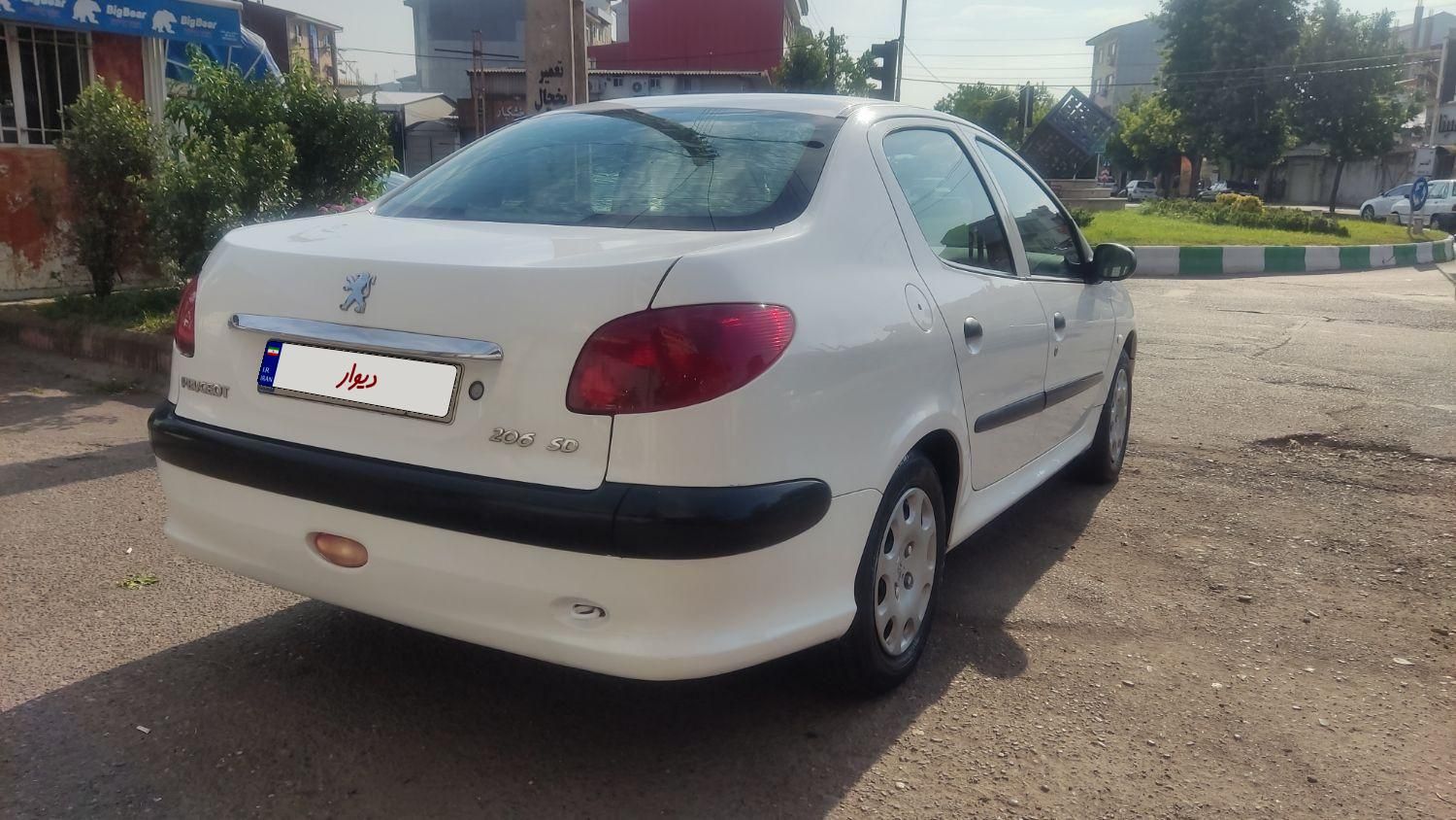 پژو 206 SD v8 - 1390