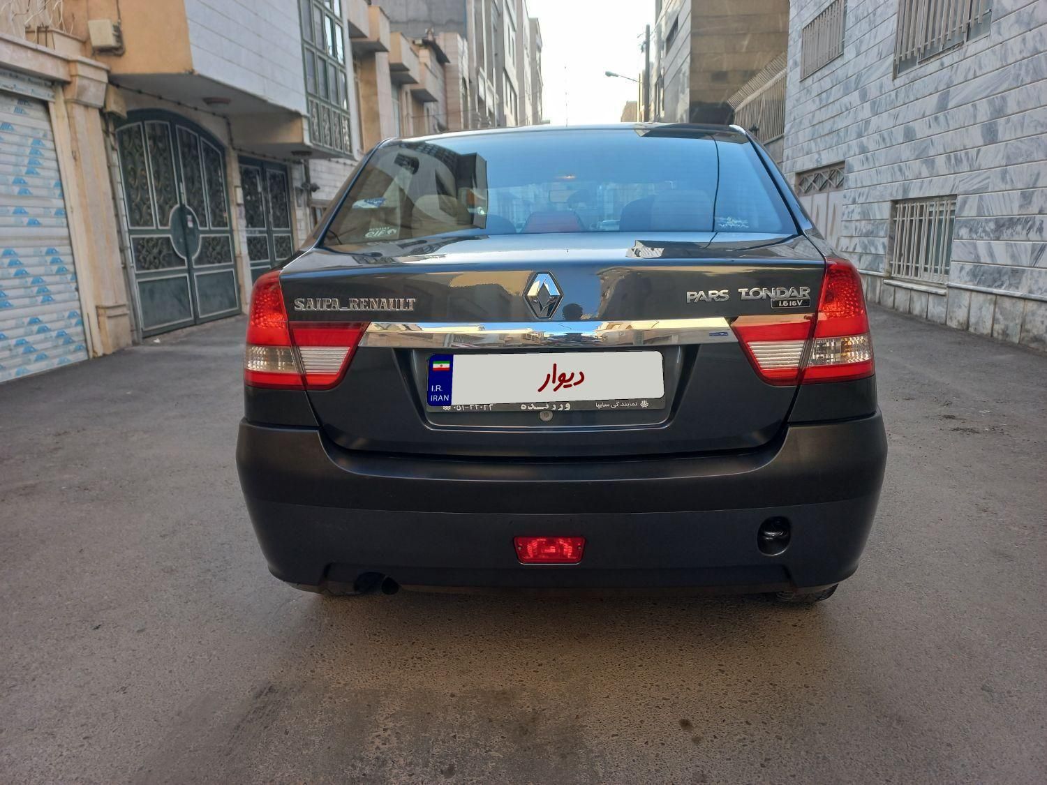 رنو پارس تندر گیربکس JHQ + مولتی مدیا - 1397