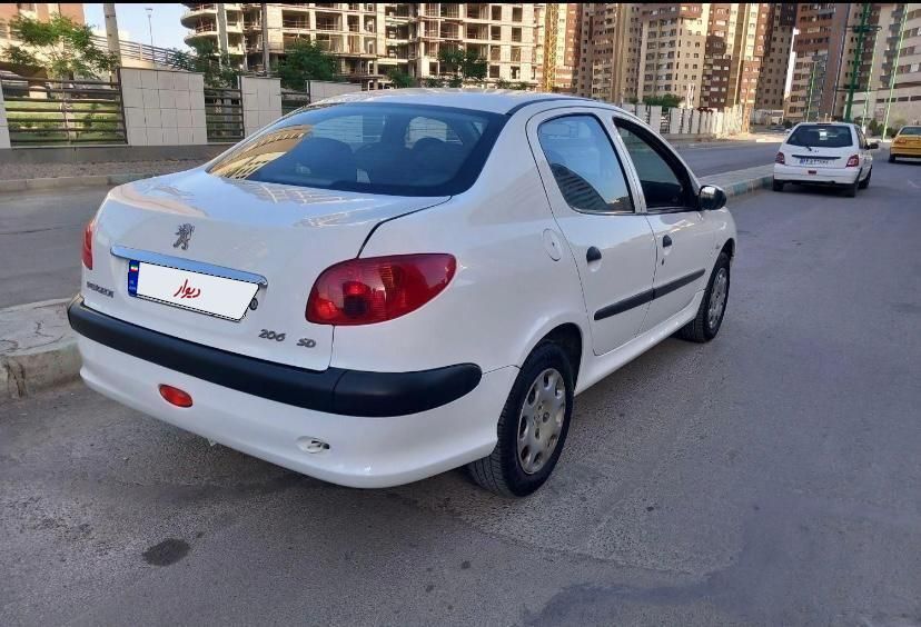 پژو 206 SD v8 - 1395