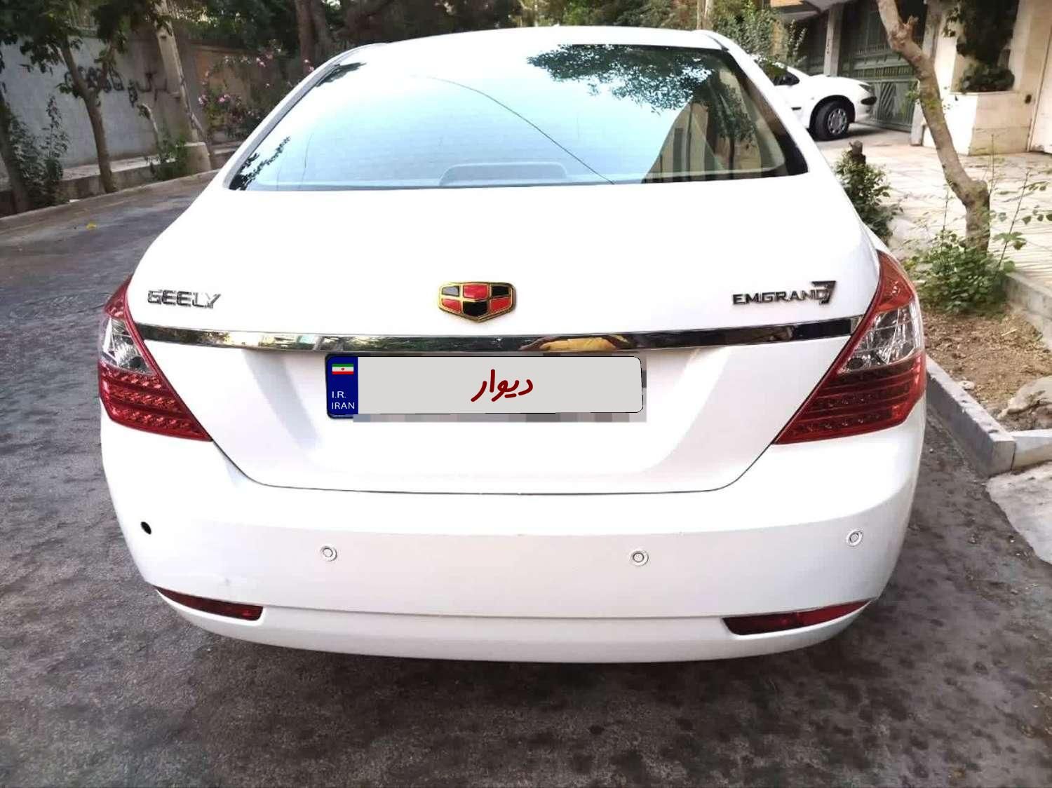 جیلی امگرند 7 دنده‌ای - 2013