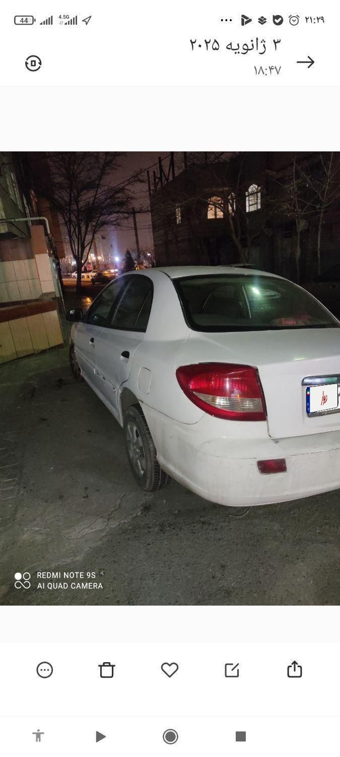کیا ریو مونتاژ دنده ای LS - 2011