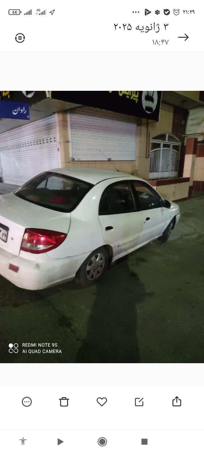 کیا ریو مونتاژ دنده ای LS - 2011