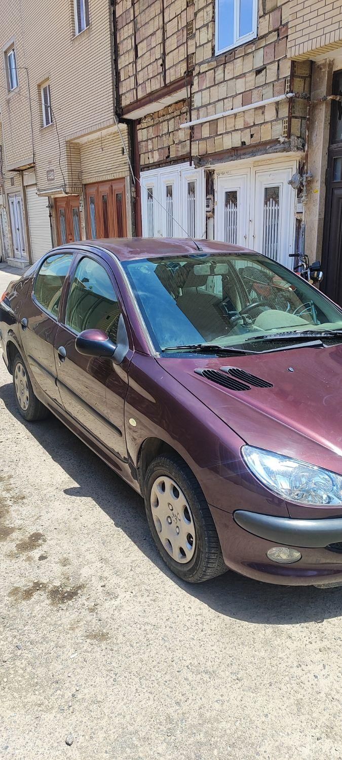 پژو ۲۰۶ صندوق دار v8 - 1393