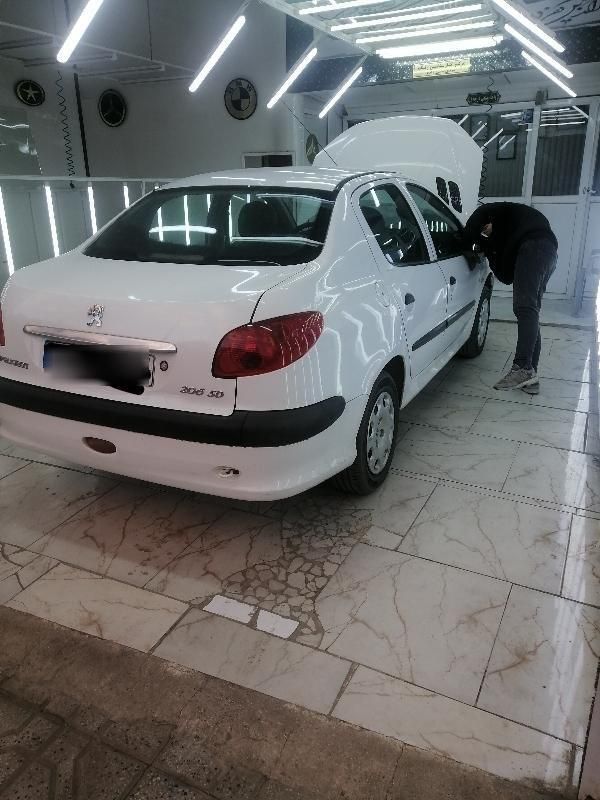 پژو ۲۰۶ صندوق دار v8 - 1393
