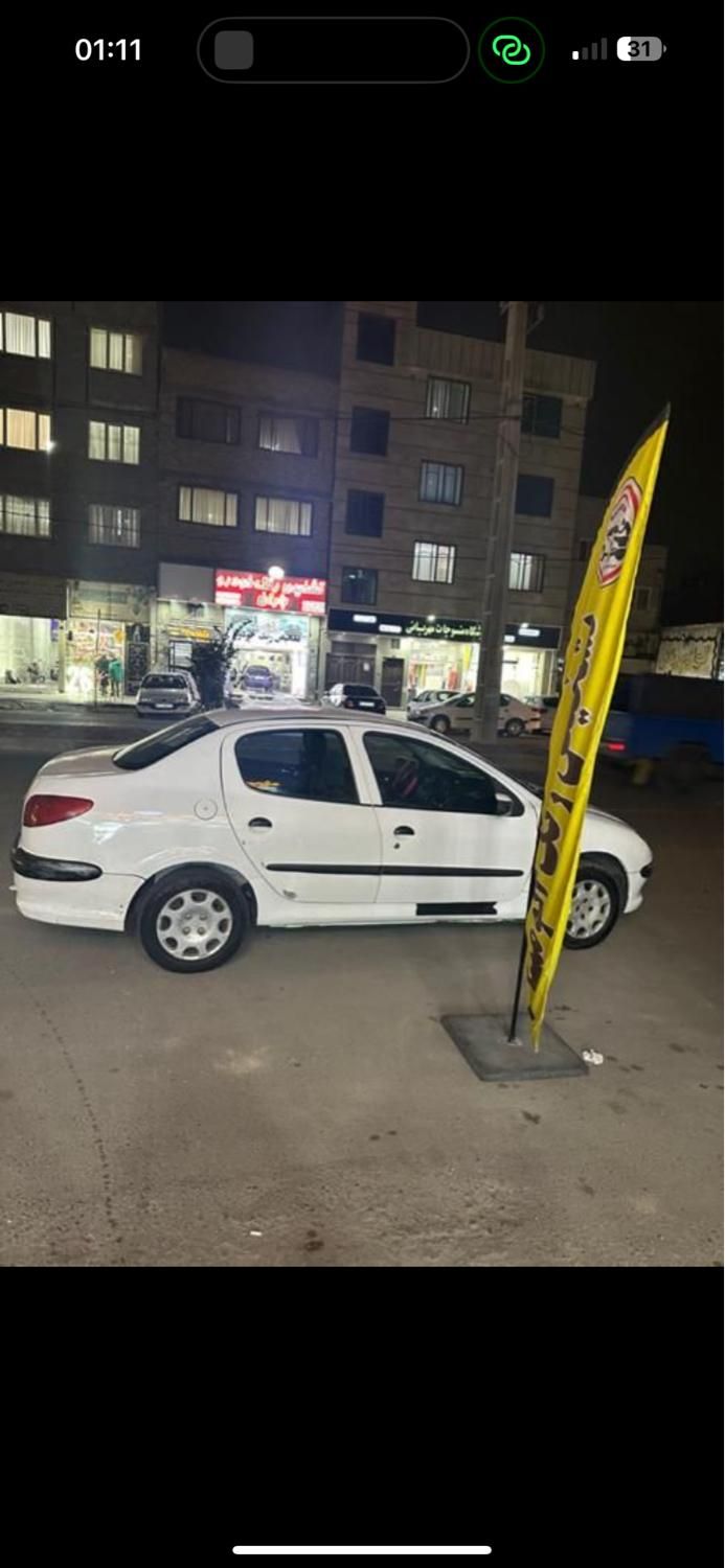 پژو ۲۰۶ صندوق دار v8 - 1388