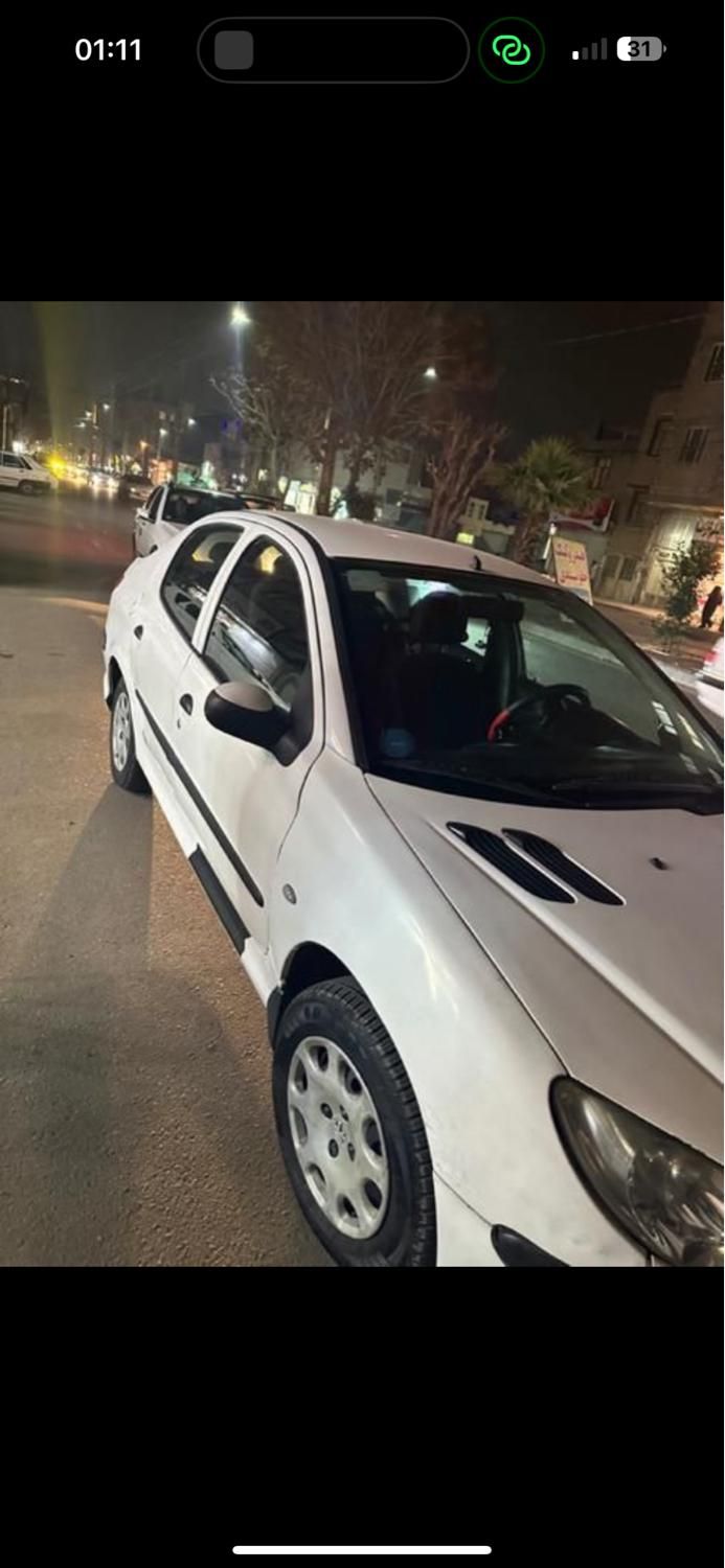 پژو ۲۰۶ صندوق دار v8 - 1388