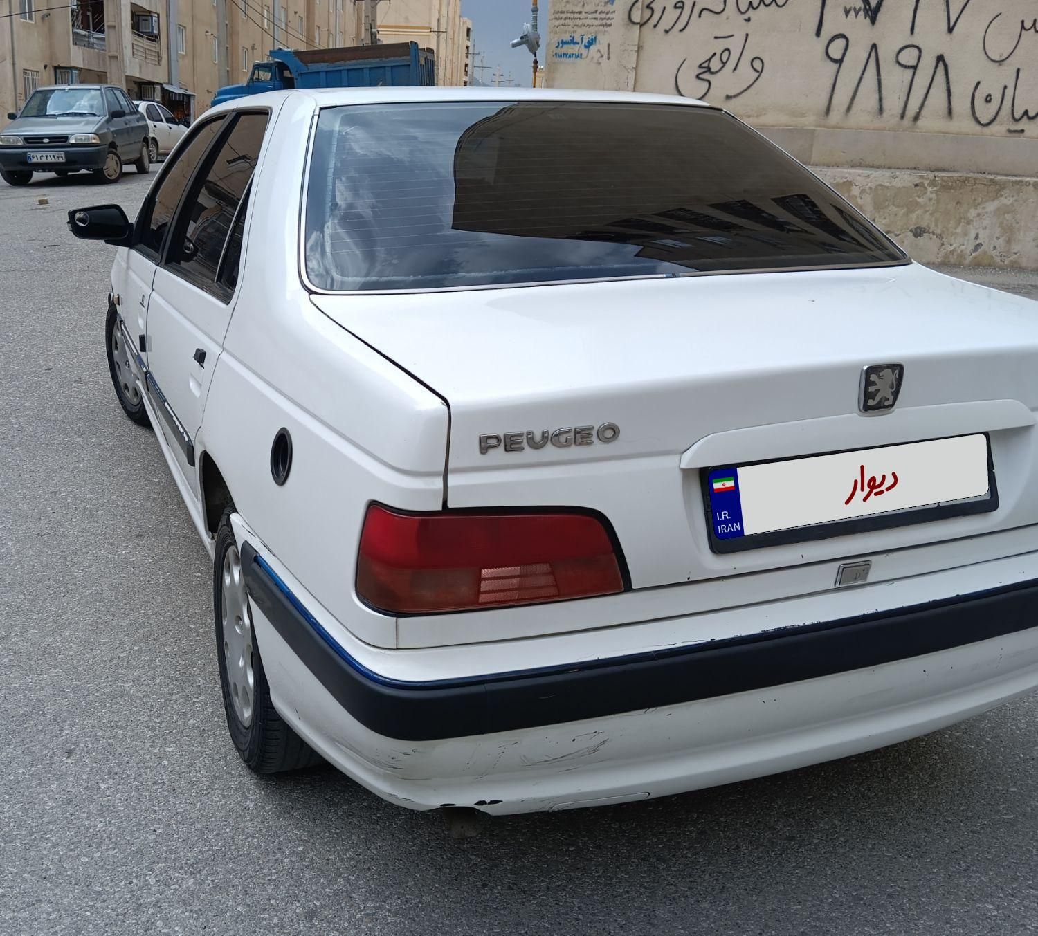 پژو پارس دوگانه سوز - 1391