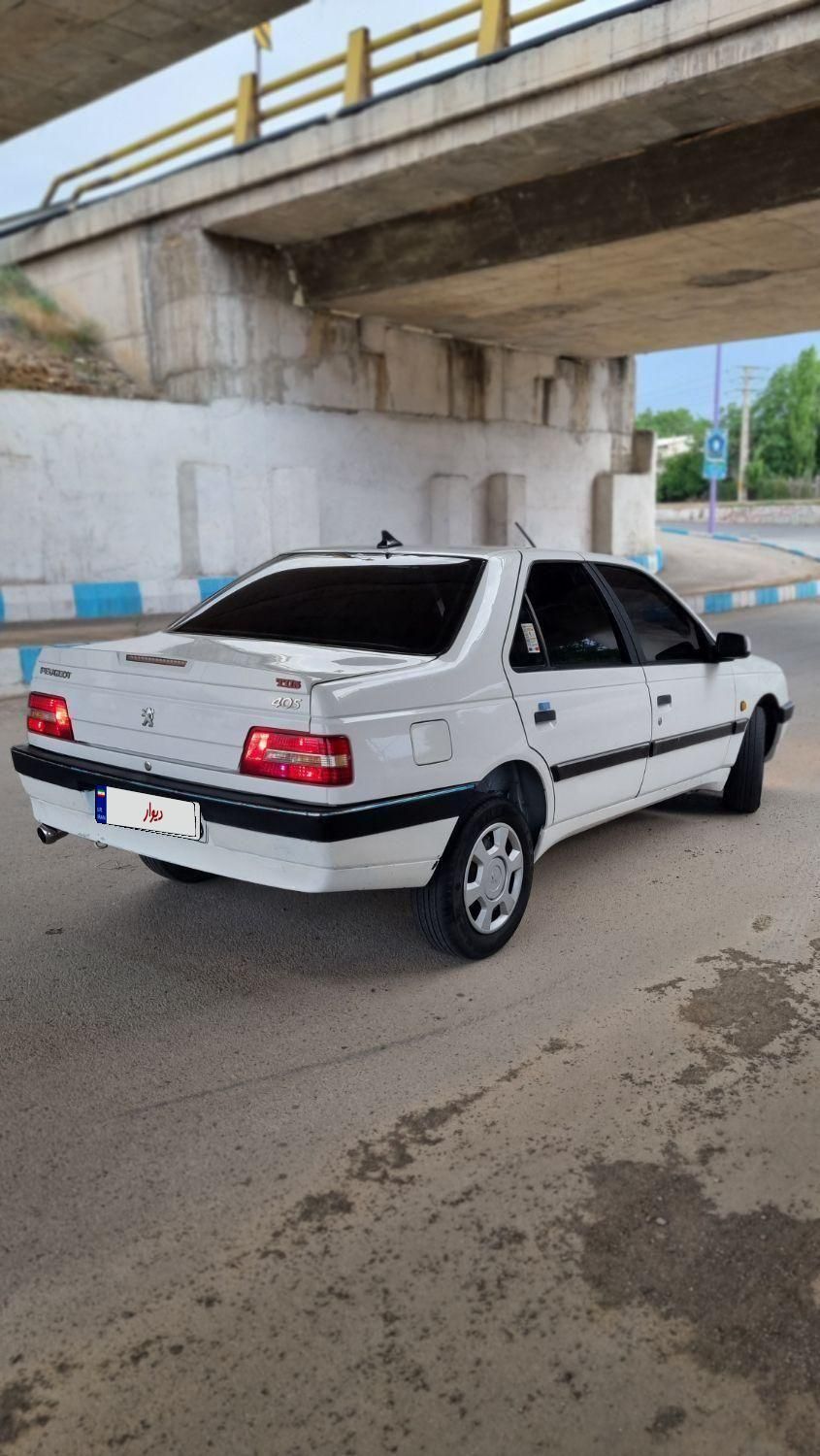 پژو 405 SLX بنزینی  XU7 - 1390