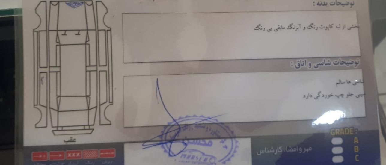 پژو پارس ELX-XU7P سفارشی - 1393