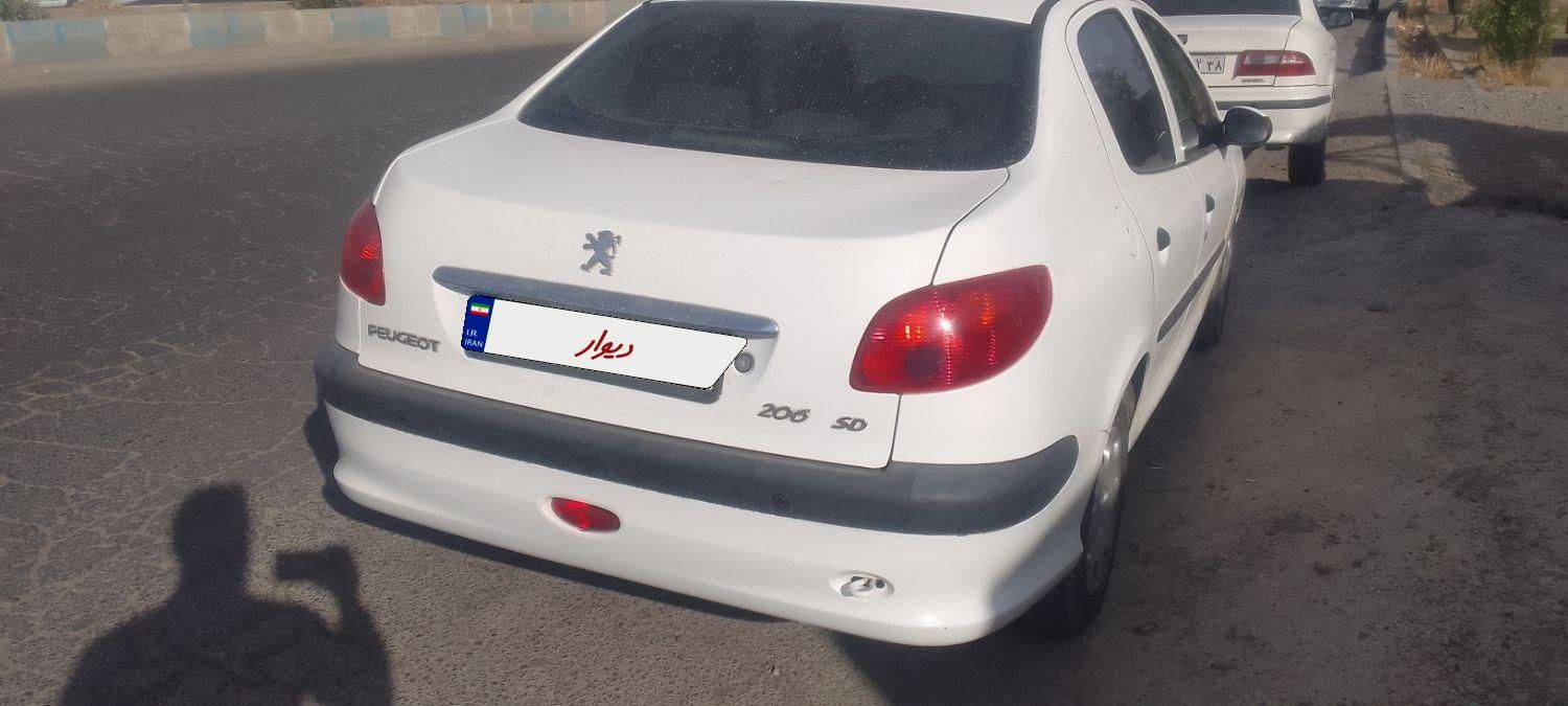 پژو ۲۰۶ صندوق دار v9 - 1391