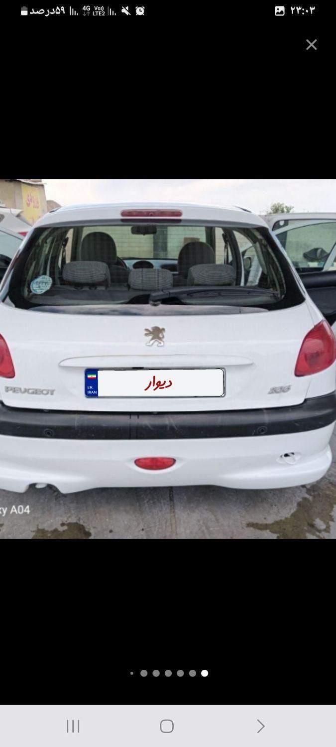 پژو 206 تیپ 2 - 1390