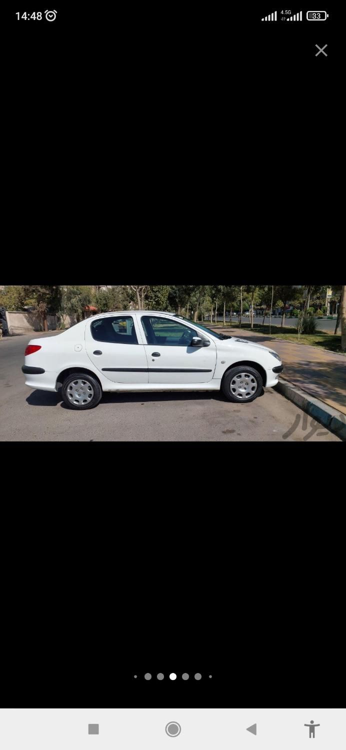 پژو ۲۰۶ صندوق دار v8 - 1395
