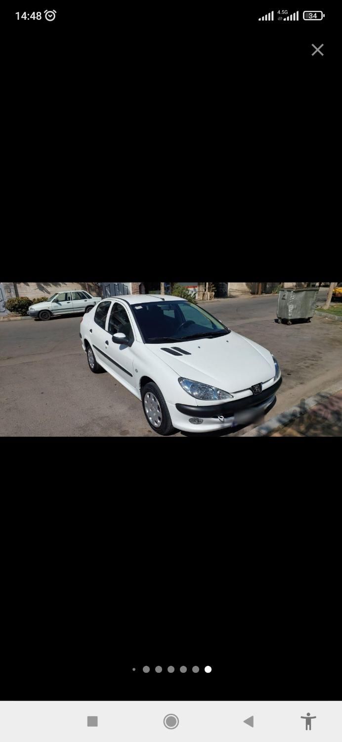 پژو ۲۰۶ صندوق دار v8 - 1395