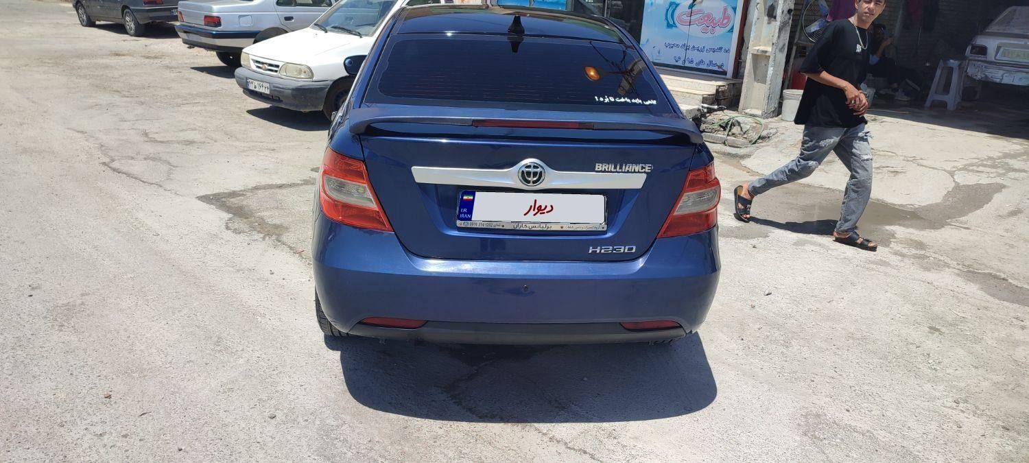 برلیانس H230 دنده‌ای - 2016