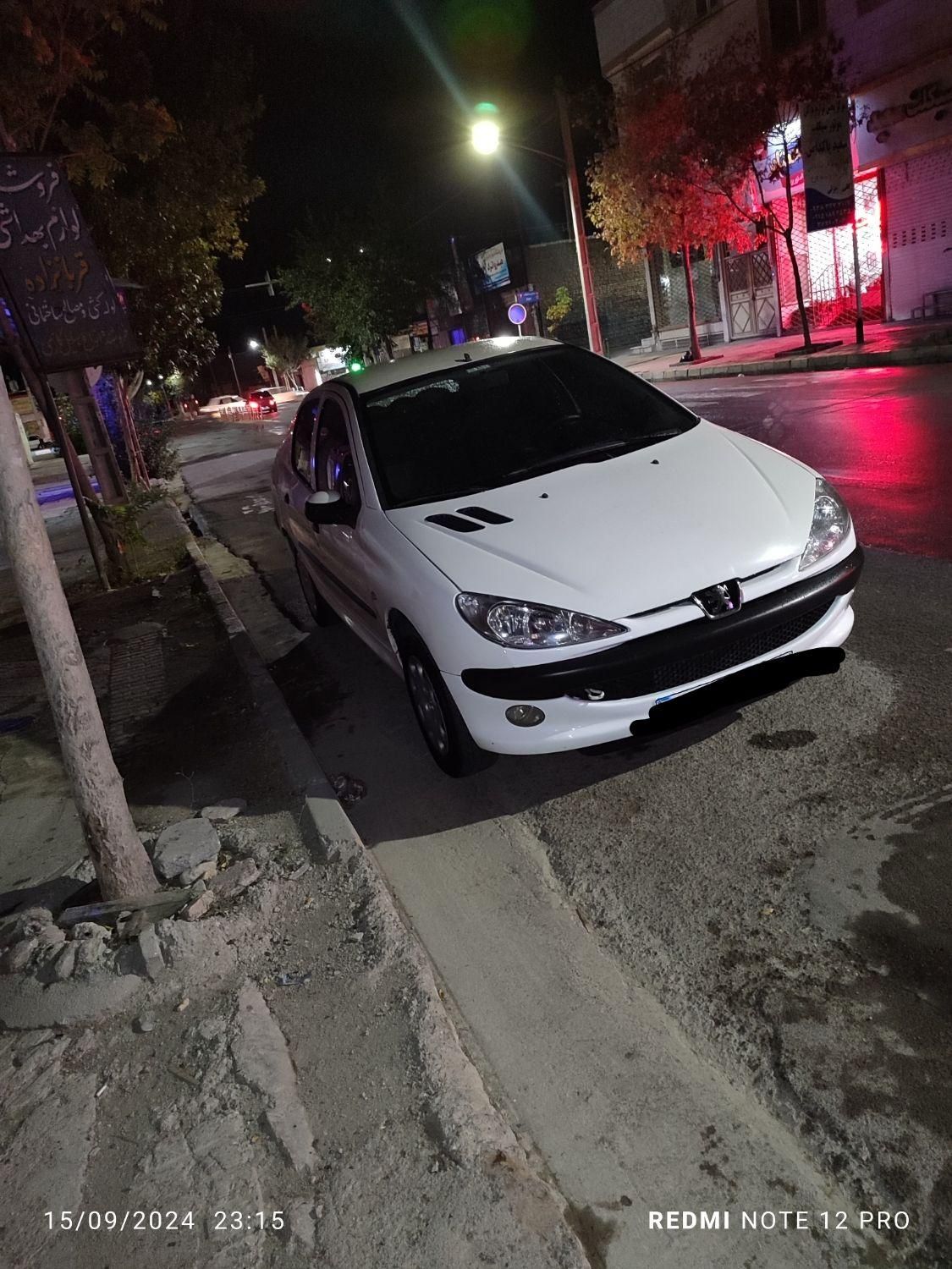پژو ۲۰۶ صندوق دار v20 - 1388