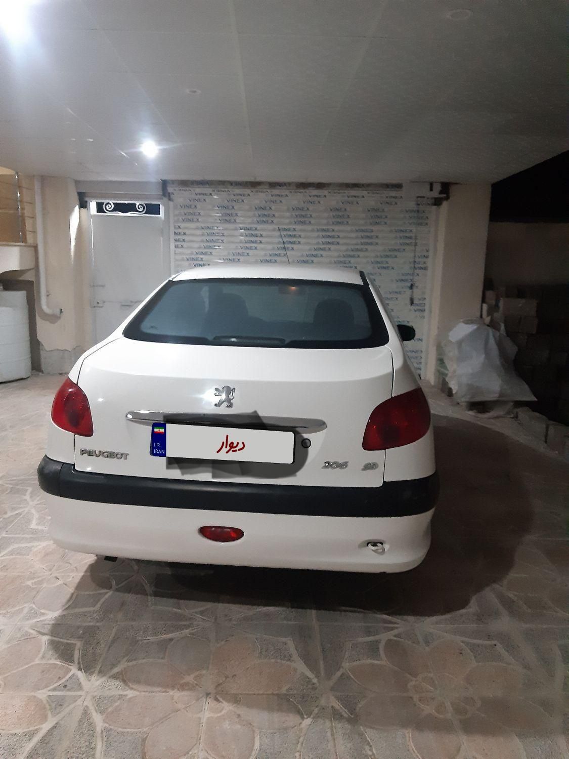 پژو ۲۰۶ صندوق دار v10 - 1387