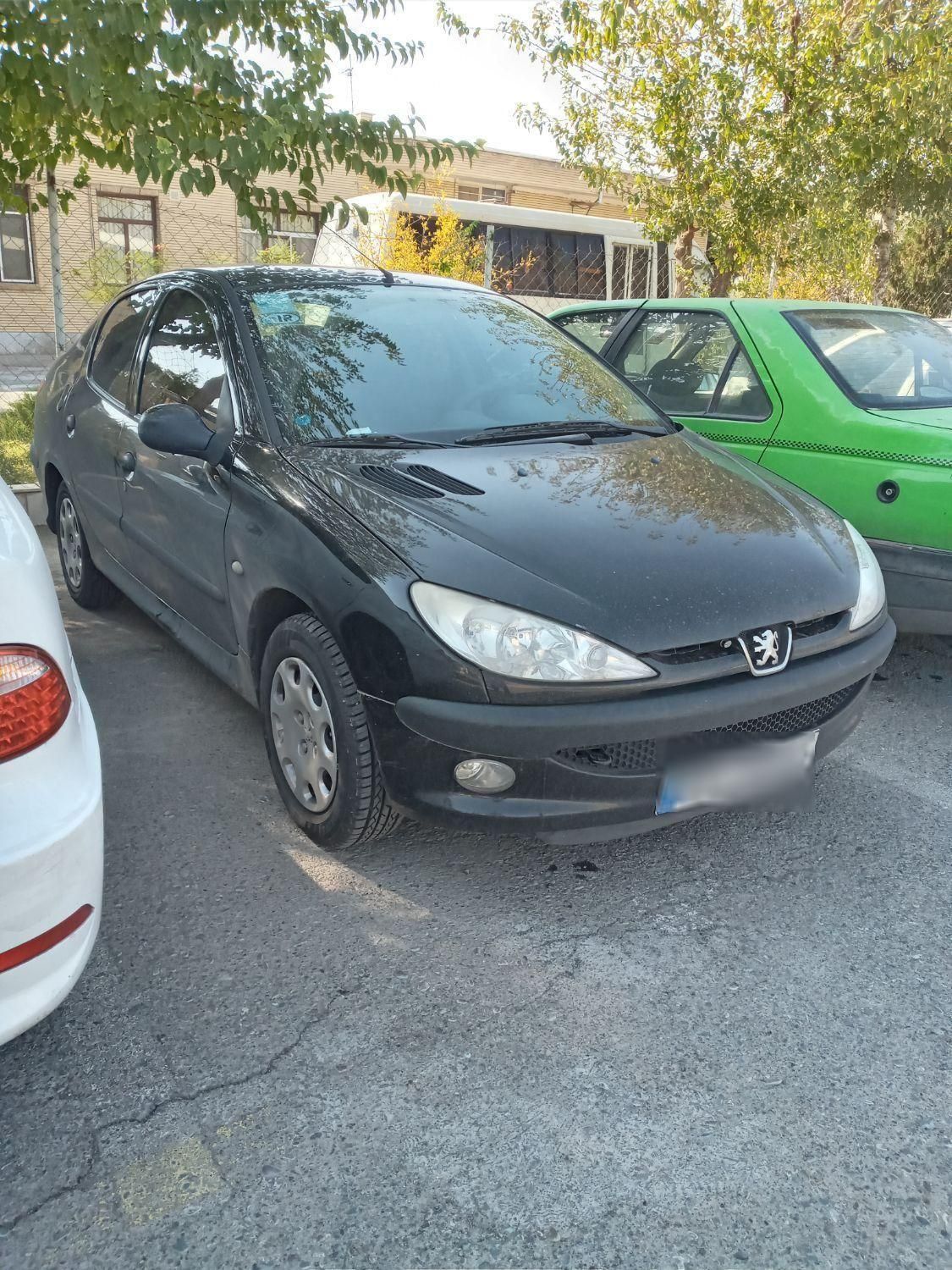 پژو ۲۰۶ صندوق دار v8 - 1396