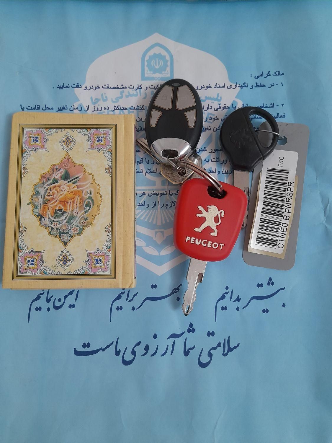 پژو ۲۰۶ صندوق دار v8 - 1392