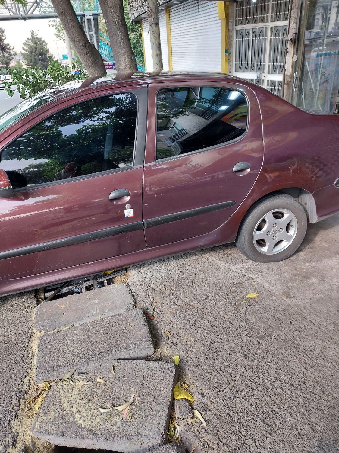 پژو ۲۰۶ صندوق دار v8 - 1388