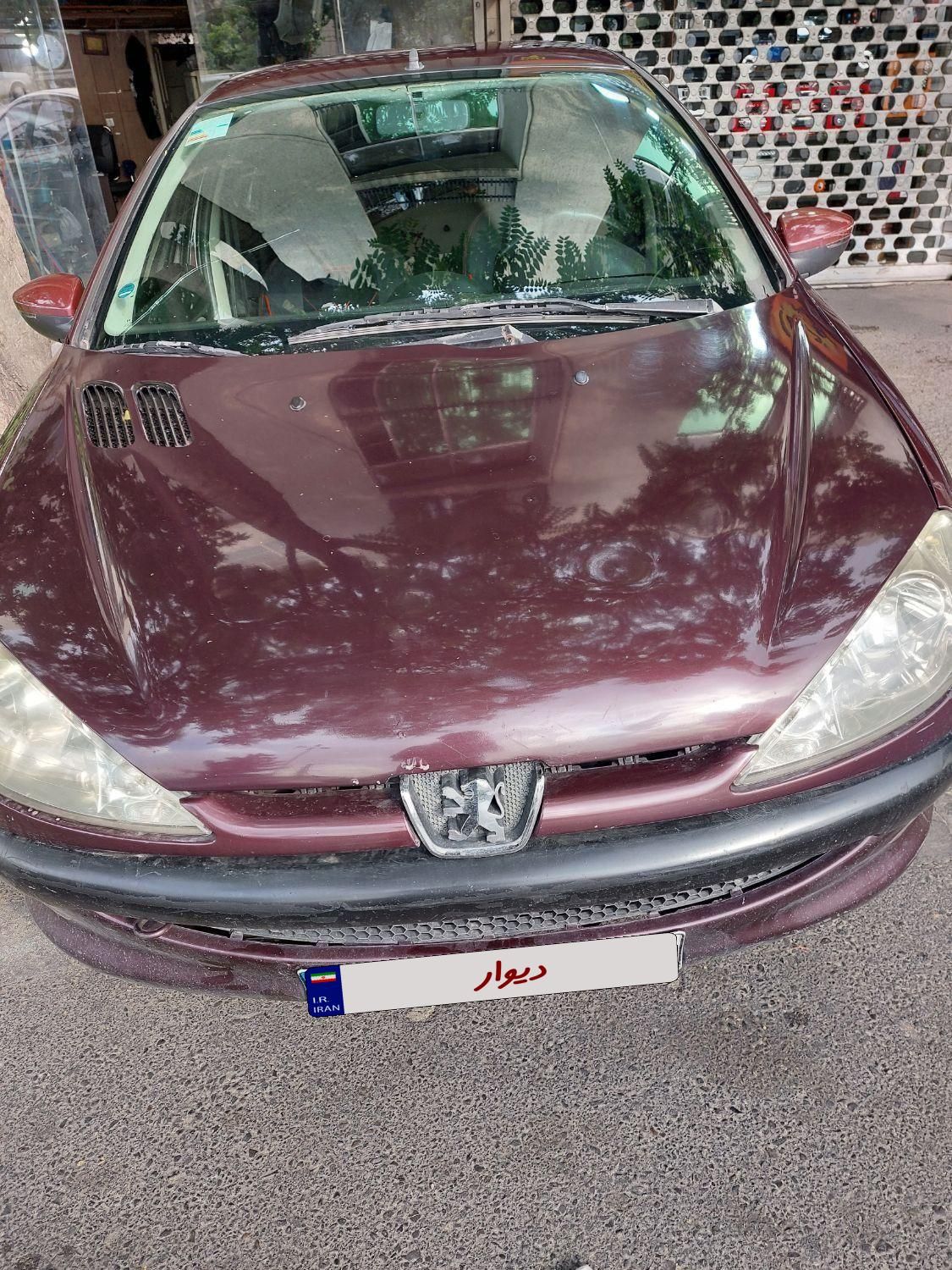 پژو ۲۰۶ صندوق دار v8 - 1388