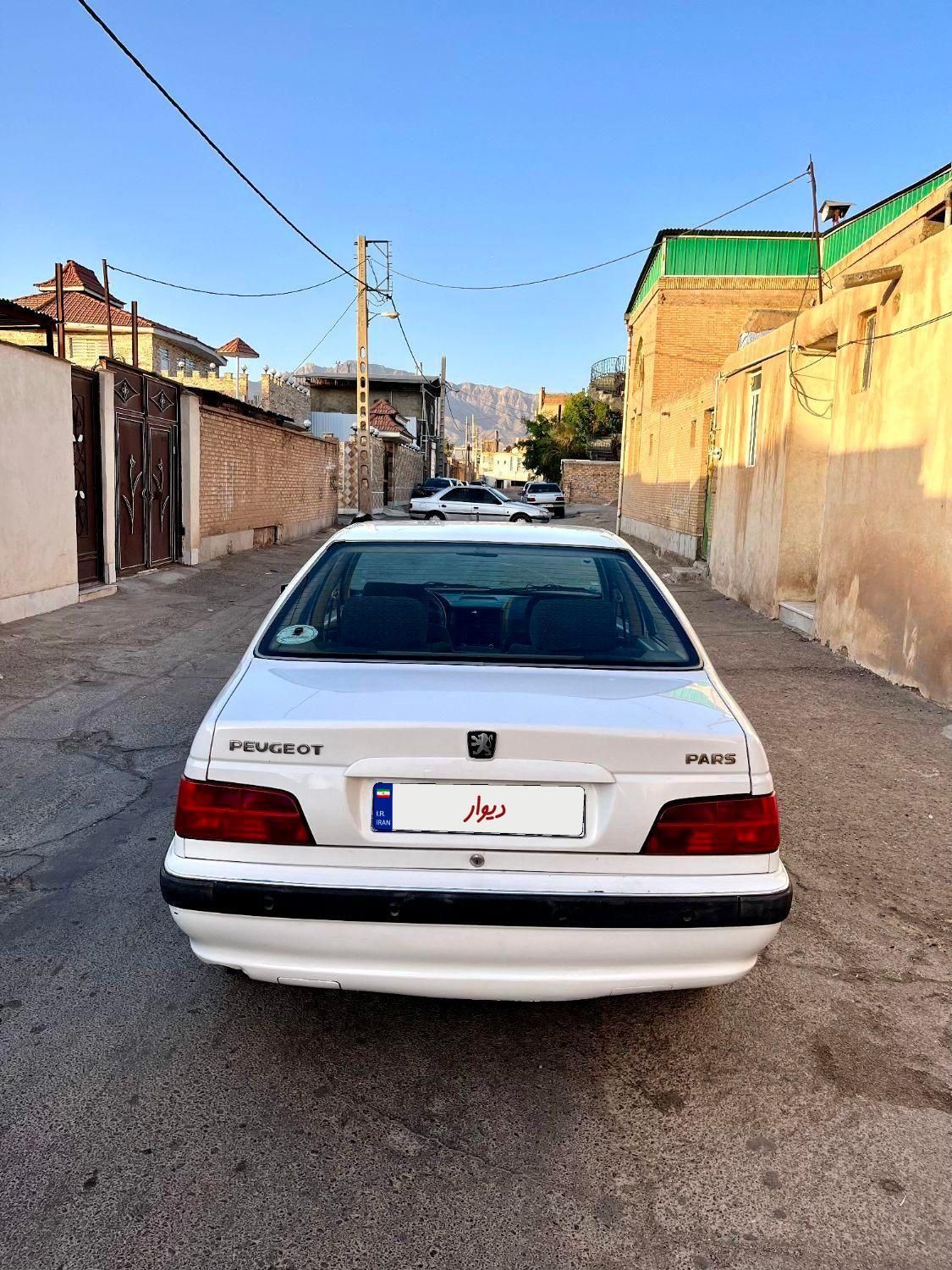 پژو پارس دوگانه سوز - 1394