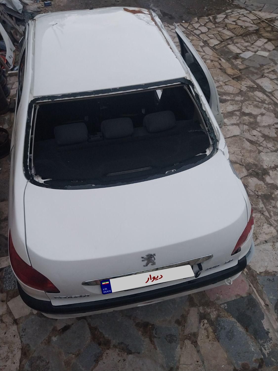 پژو ۲۰۶ صندوق دار v8 - 1396