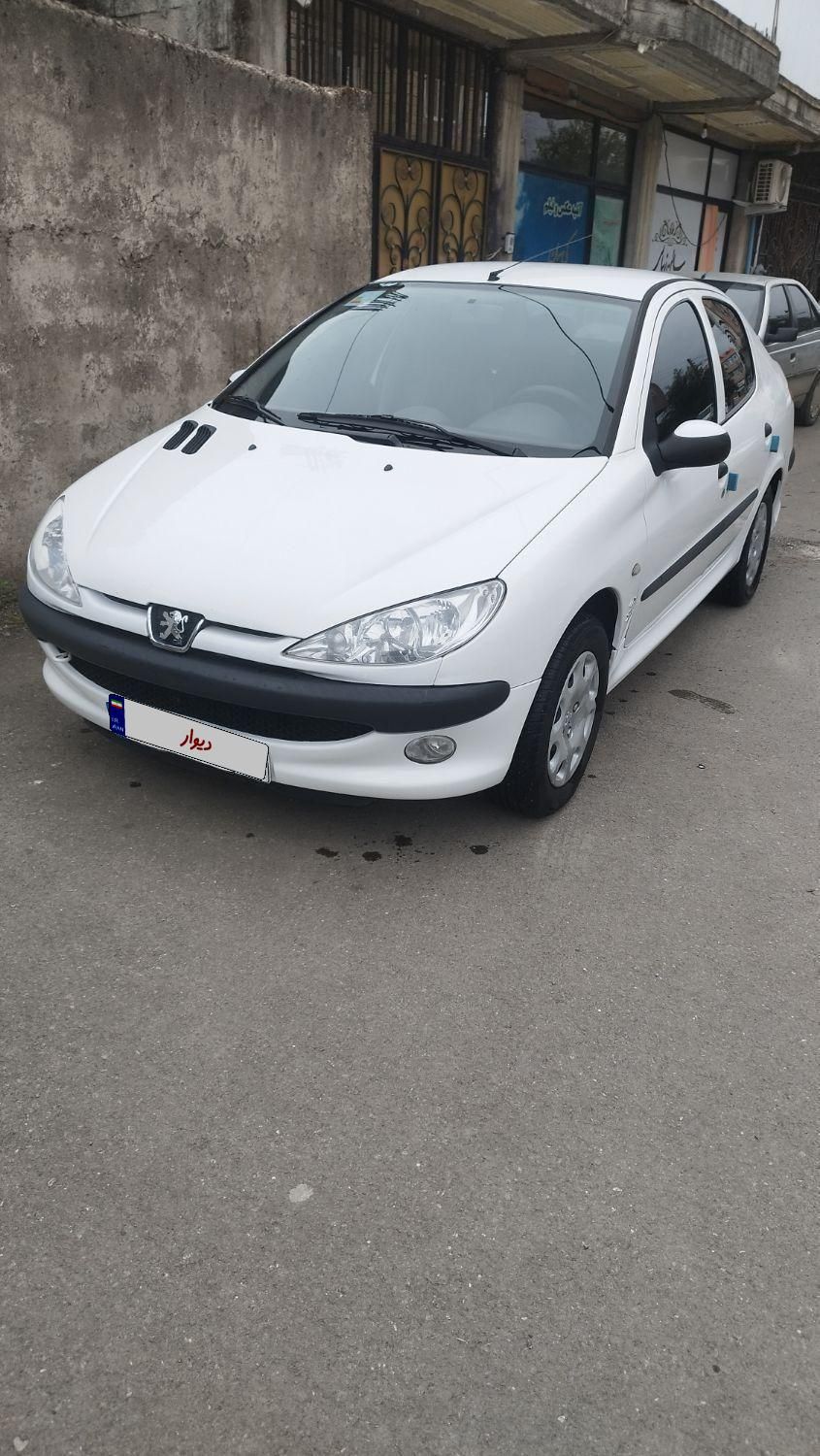پژو ۲۰۶ صندوق دار v8 - 1396
