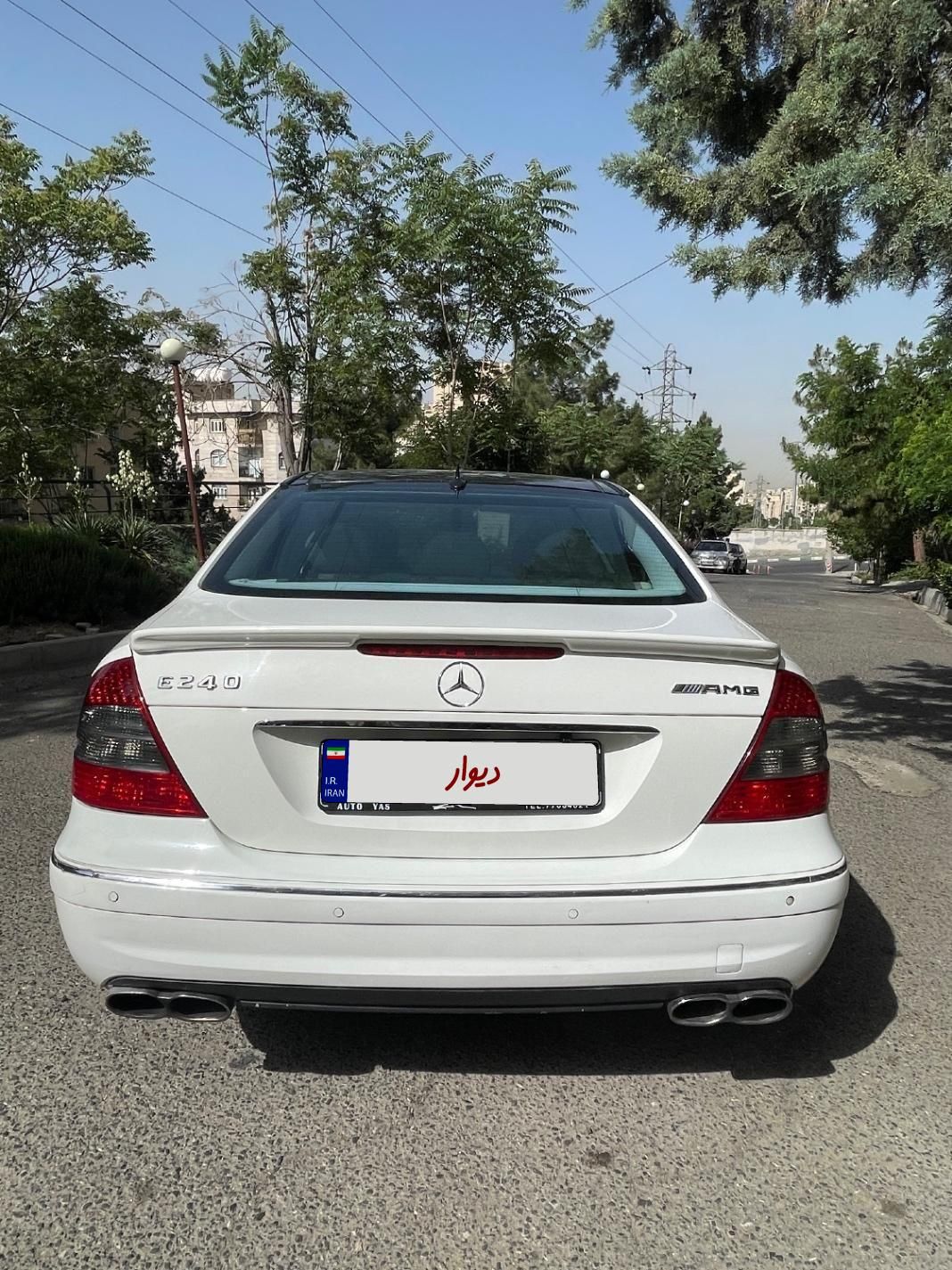 بنز E اتوماتیک 240 - 2005