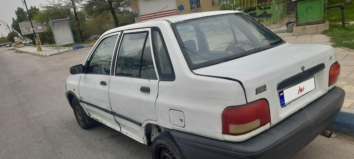 پراید صبا بنزینی - 1382