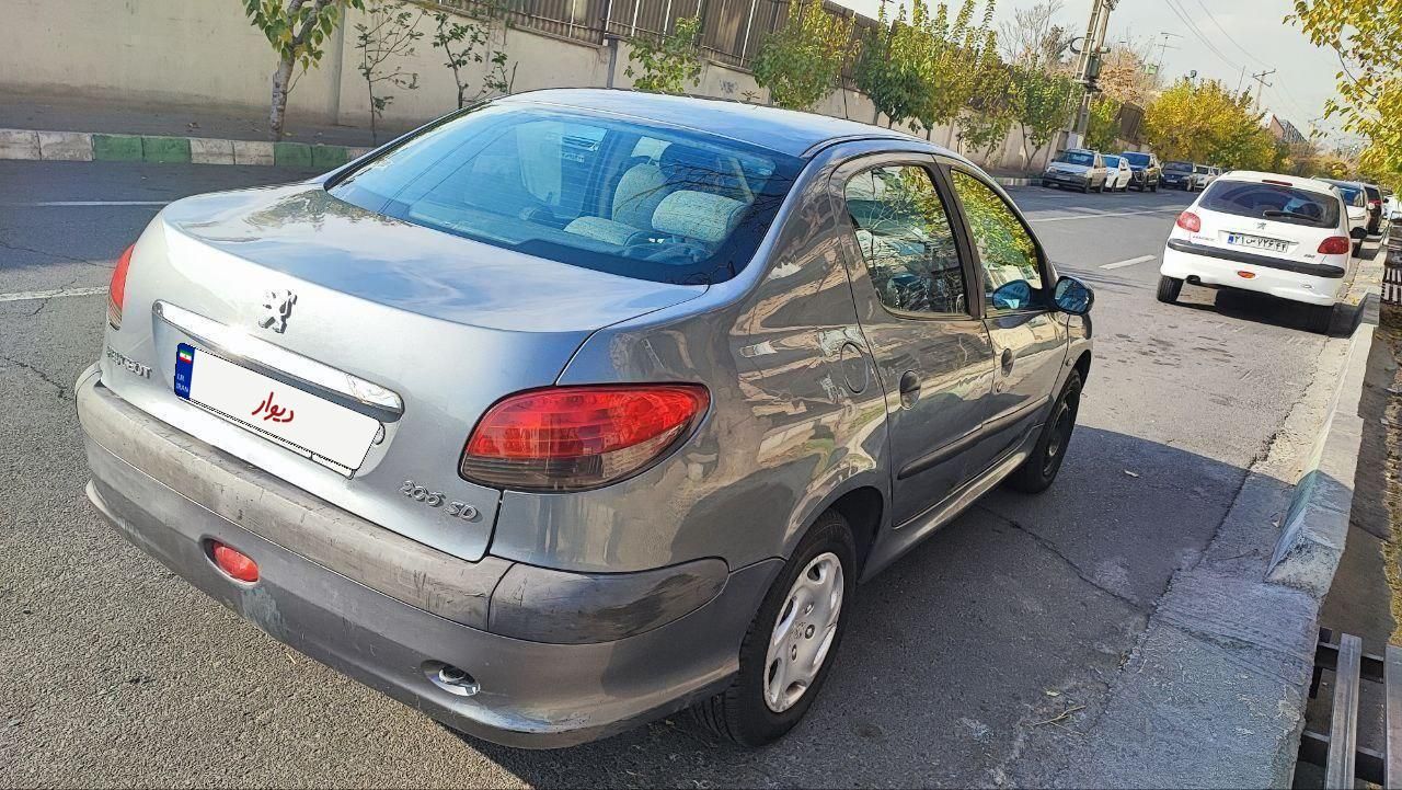 پژو ۲۰۶ صندوق دار v9 - 1387