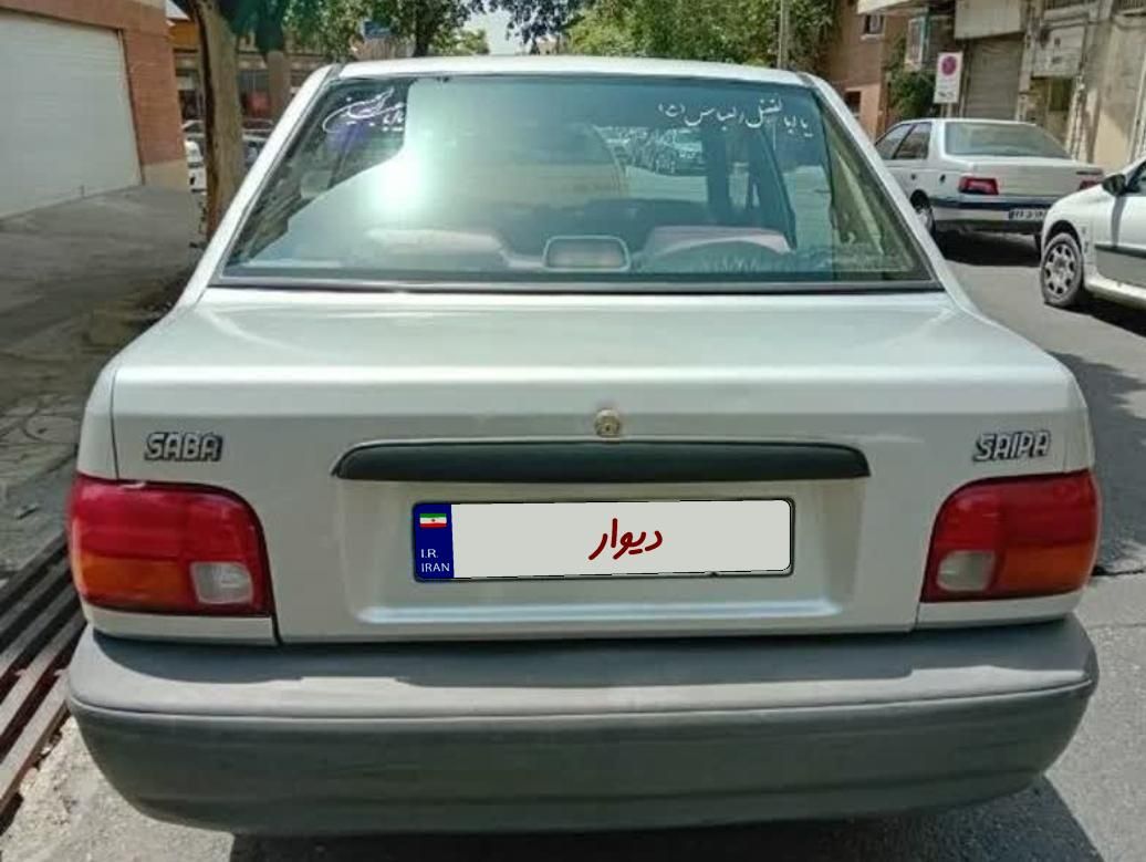 پراید صبا بنزینی - 1386