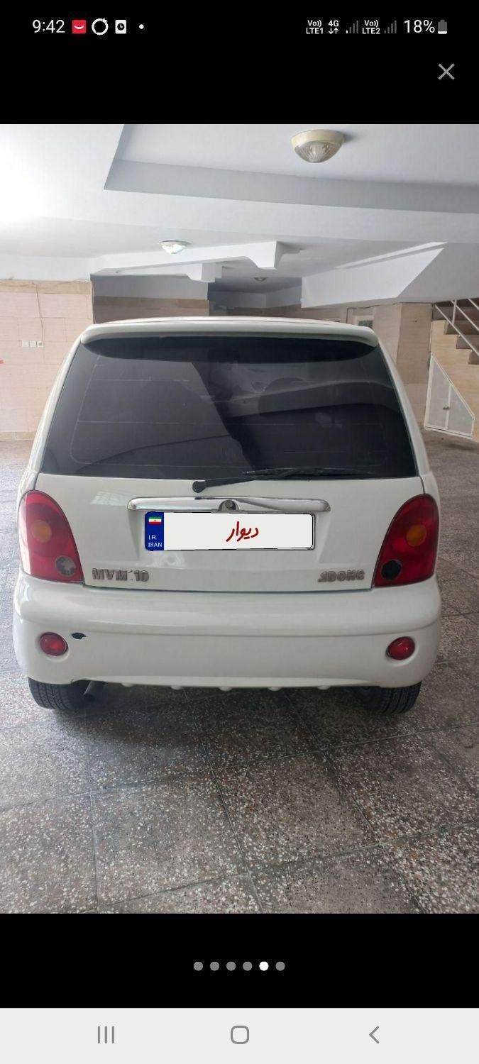 ام وی ام 110 چهار سیلندر دنده ای - 2009