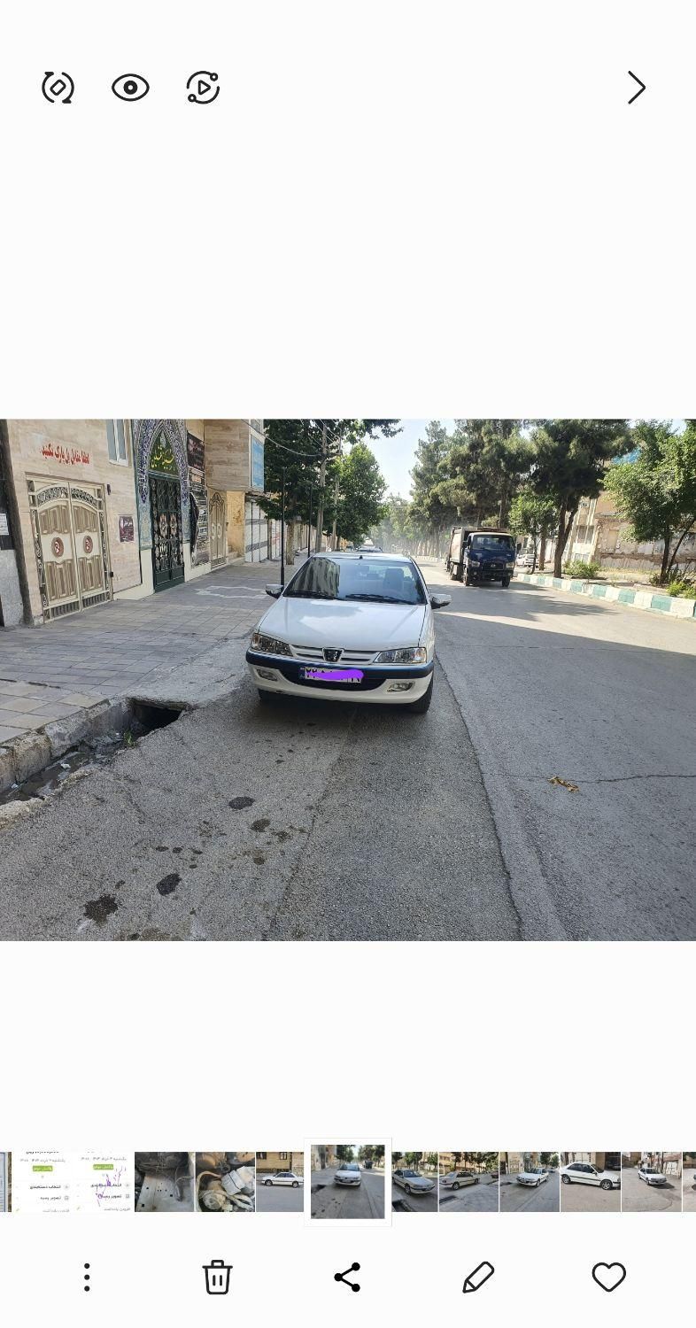 پژو پارس XU7ساده - 1388
