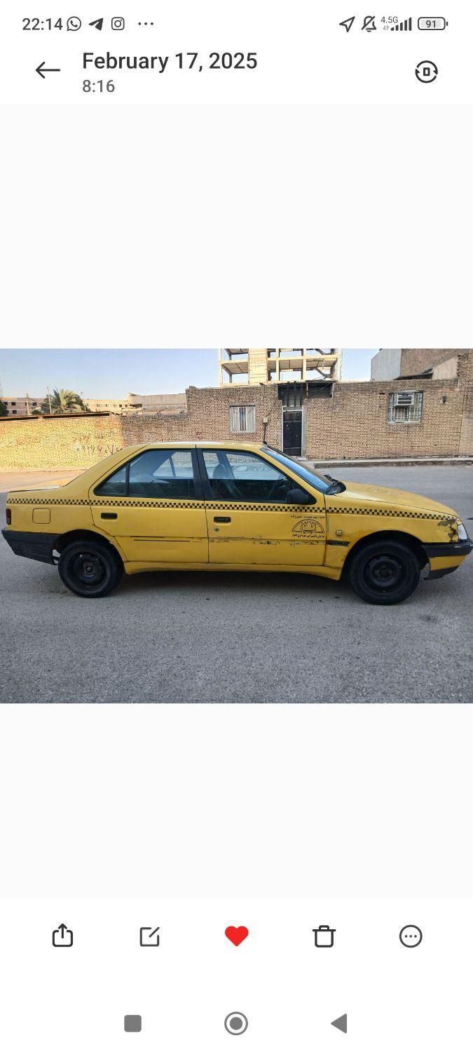 پژو روآ دوگانه سوز - 1386