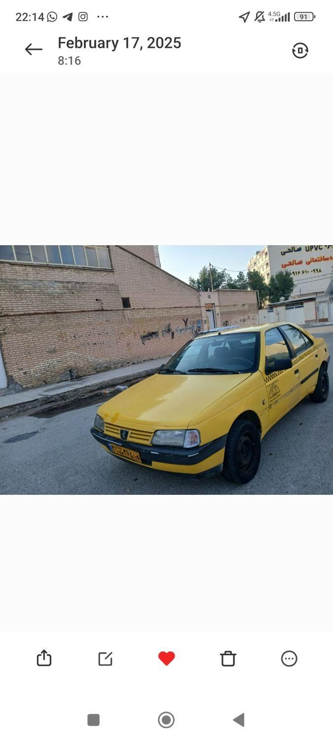 پژو روآ دوگانه سوز - 1386
