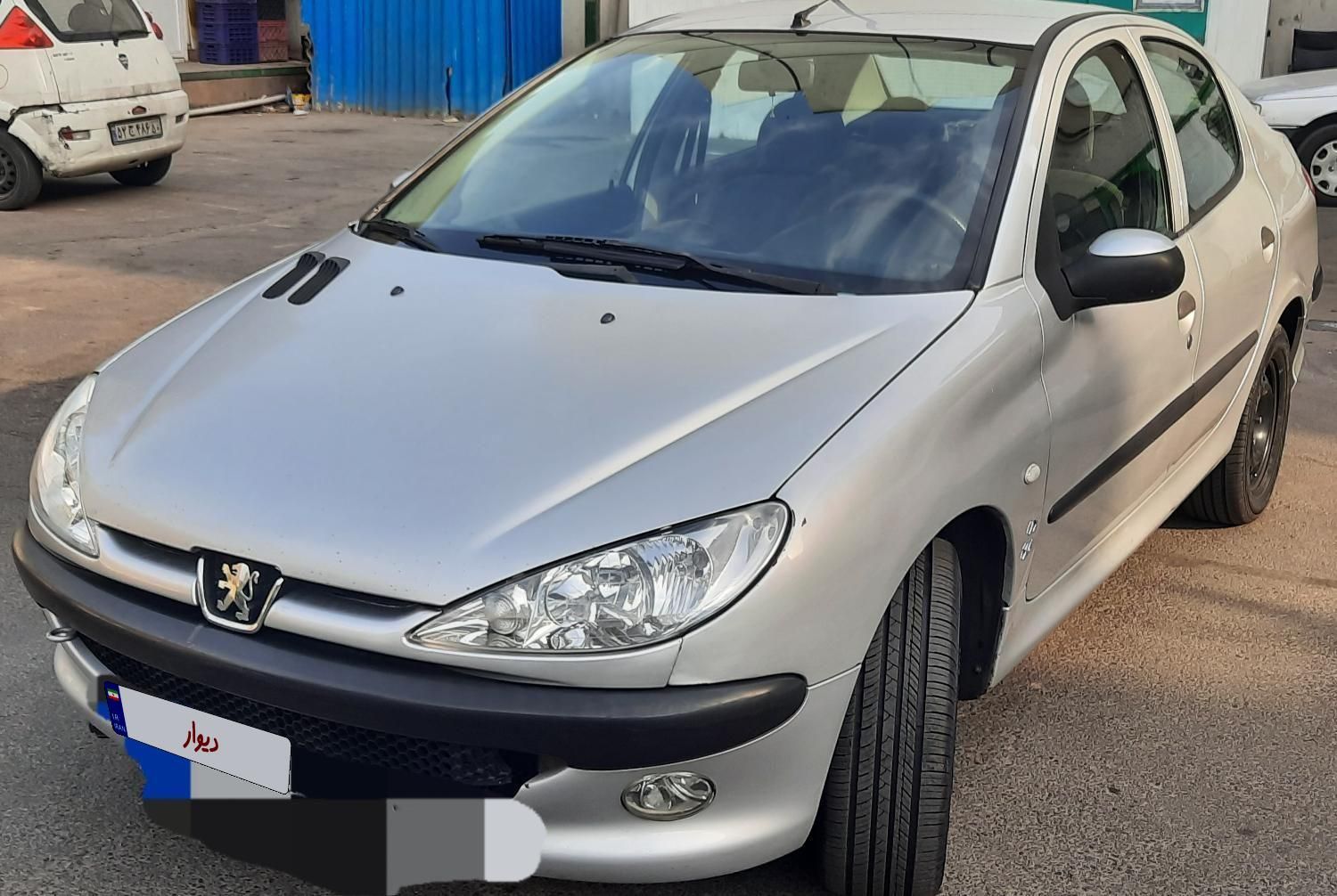 پژو ۲۰۶ صندوق دار v8 - 1398