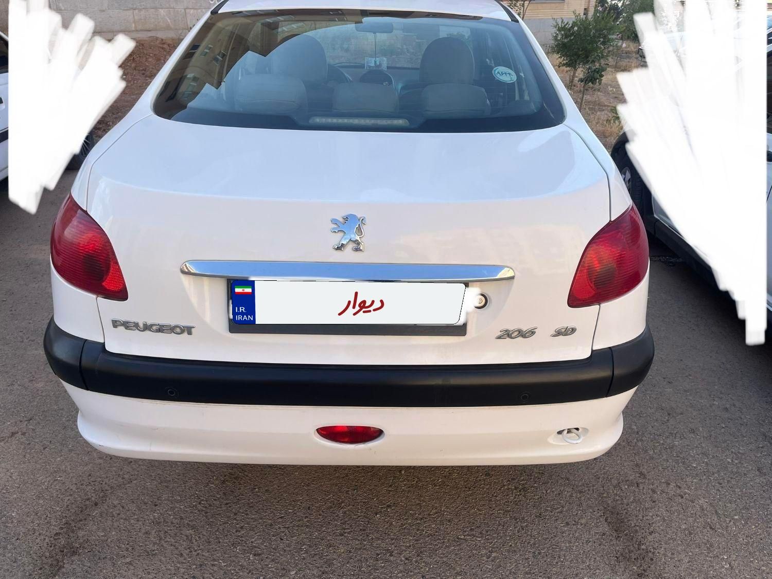 پژو ۲۰۶ صندوق دار v8 - 1394