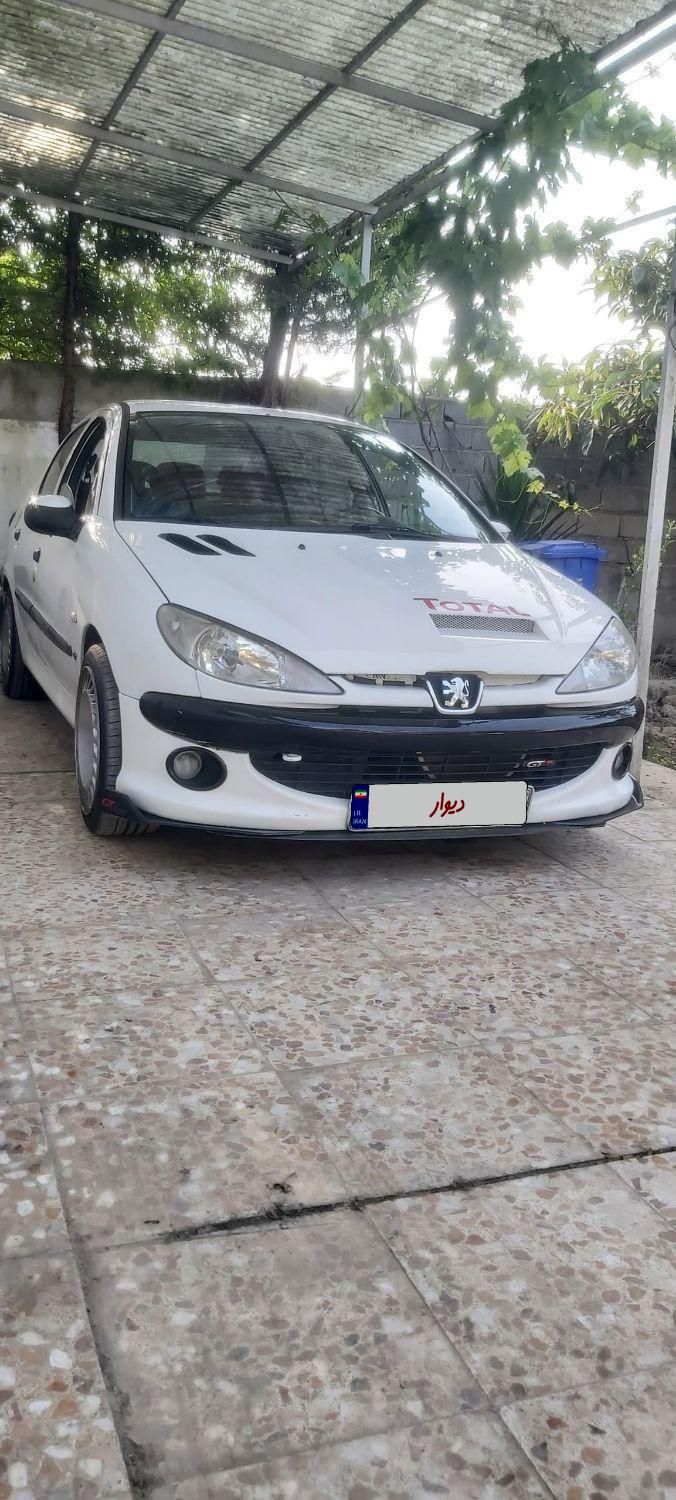 پژو ۲۰۶ صندوق دار v8 - 1390