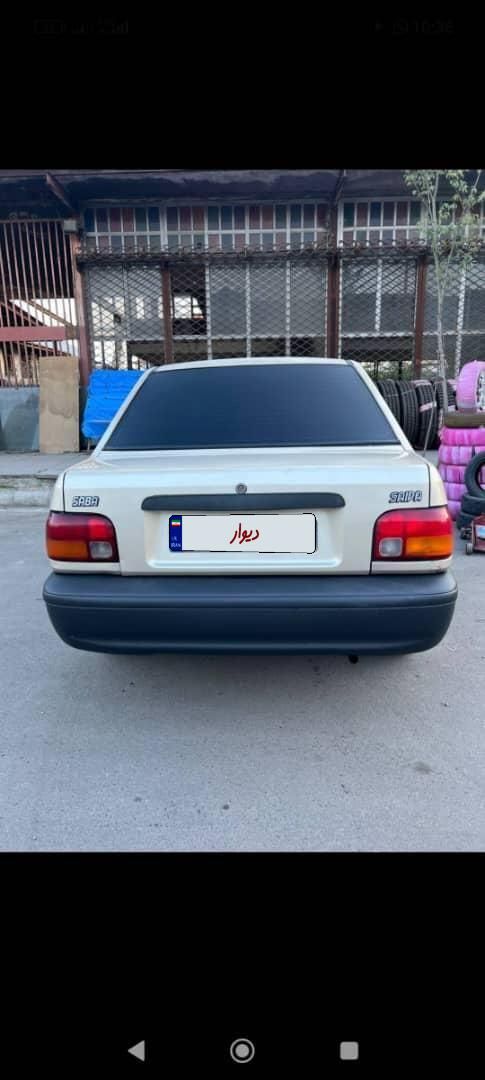 پراید صبا بنزینی - 1386