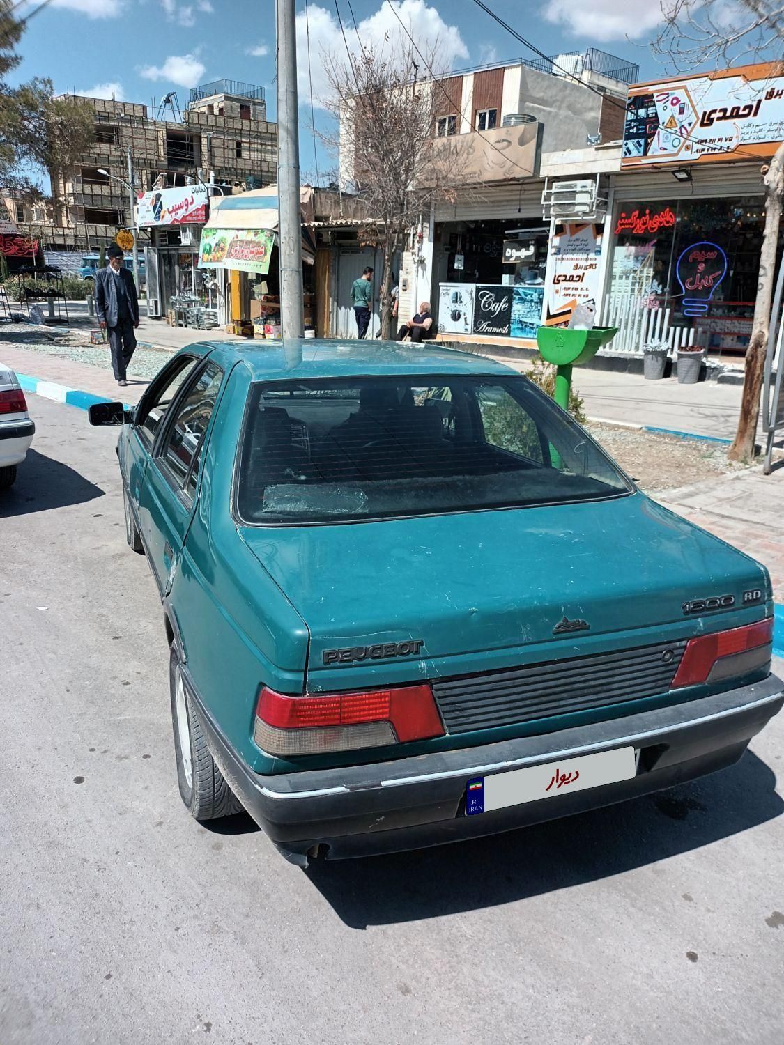 پژو آردی دوگانه سوز LPG - 1378