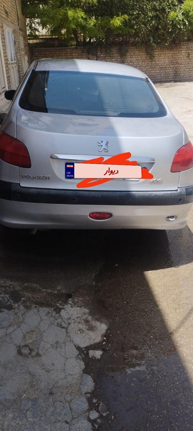 پژو ۲۰۶ صندوق دار v1 - 1388