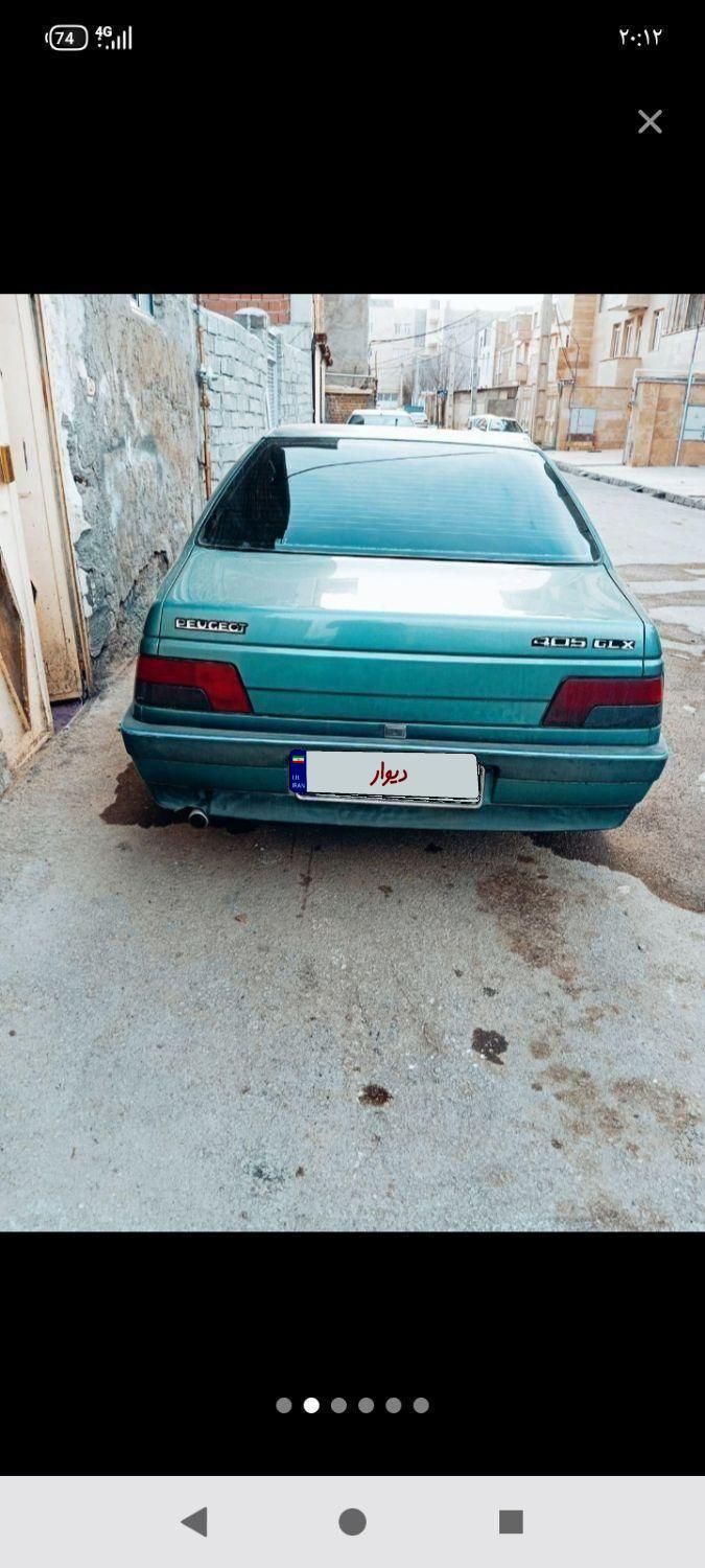پژو 405 GLX - دوگانه سوز LPG - 1372