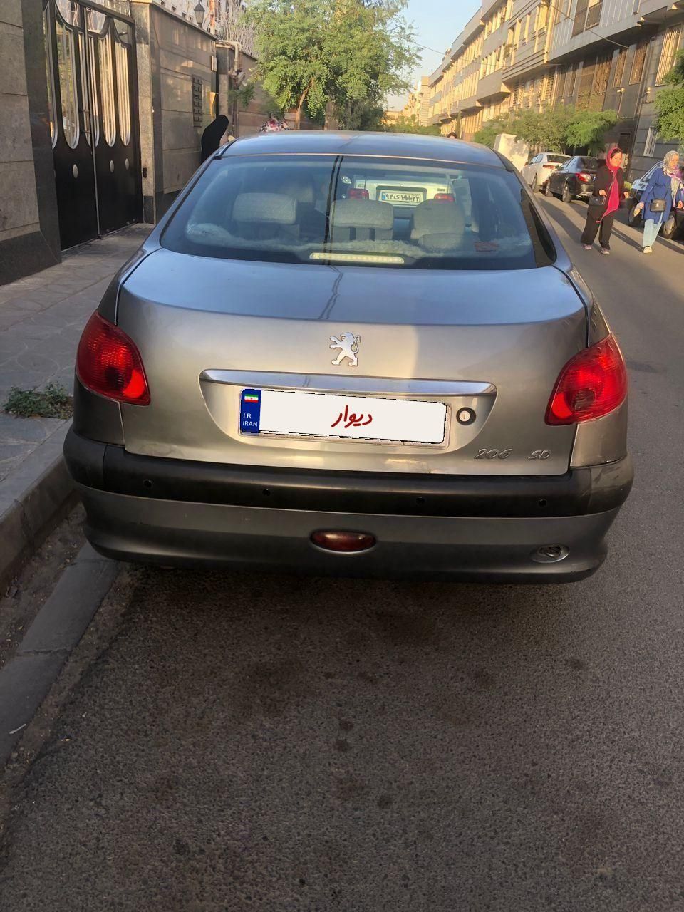 پژو ۲۰۶ صندوق دار v9 - 1389