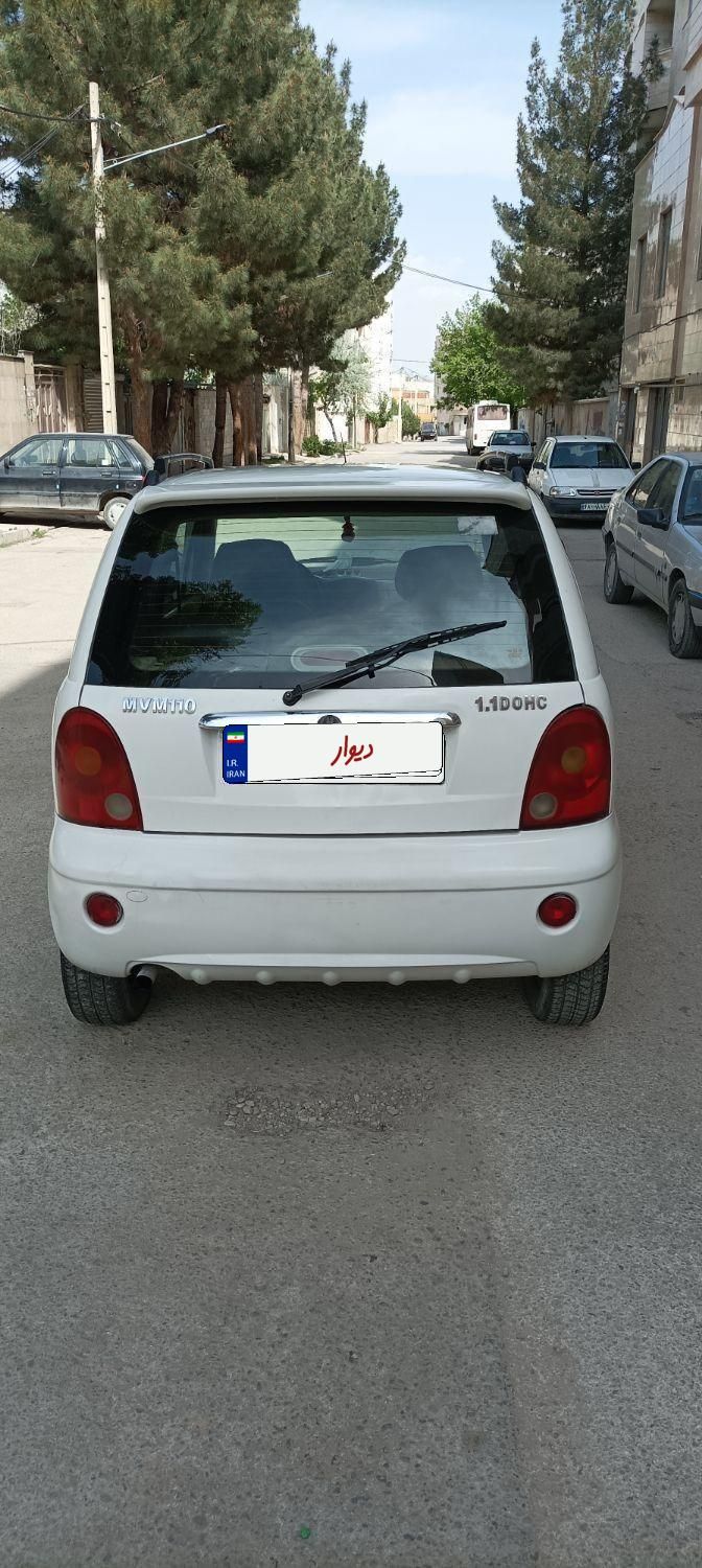 ام وی ام 110 چهار سیلندر دنده ای - 2015